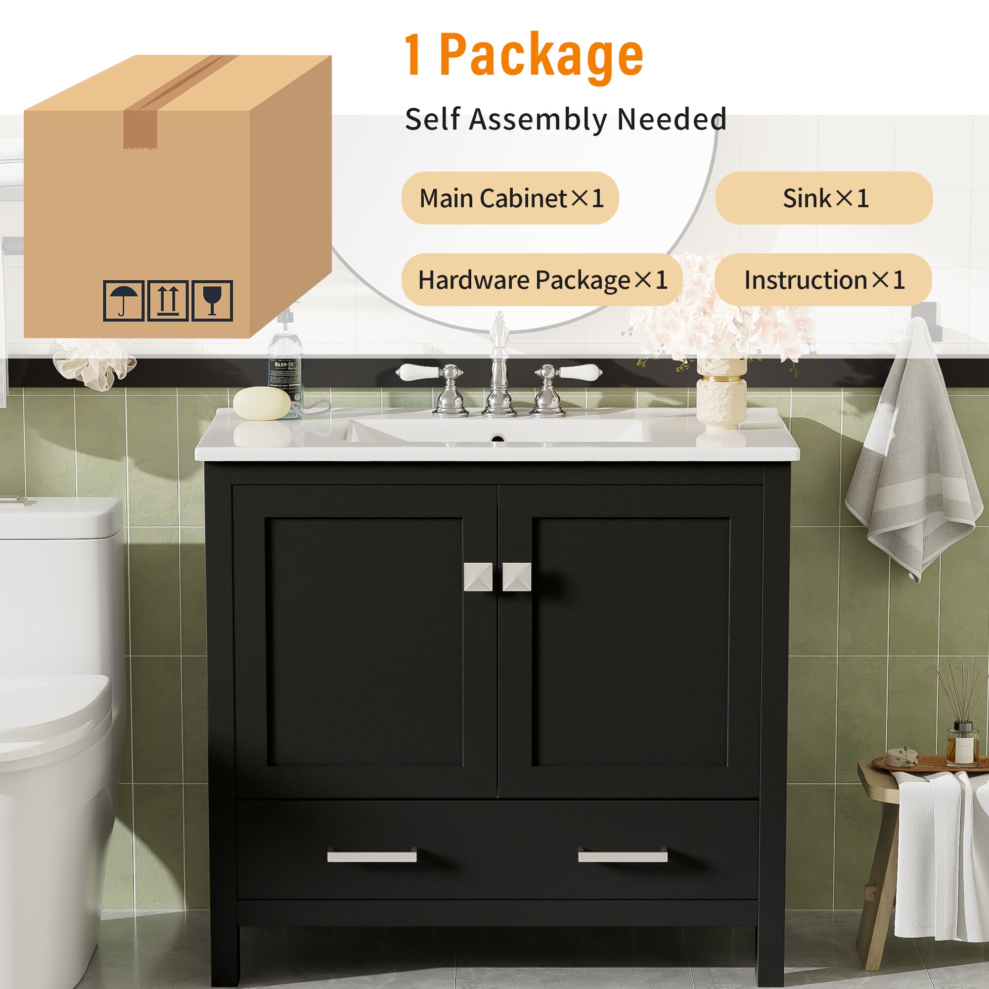 GDFStudio 345571 Bath-Vanity-Combo - View #8