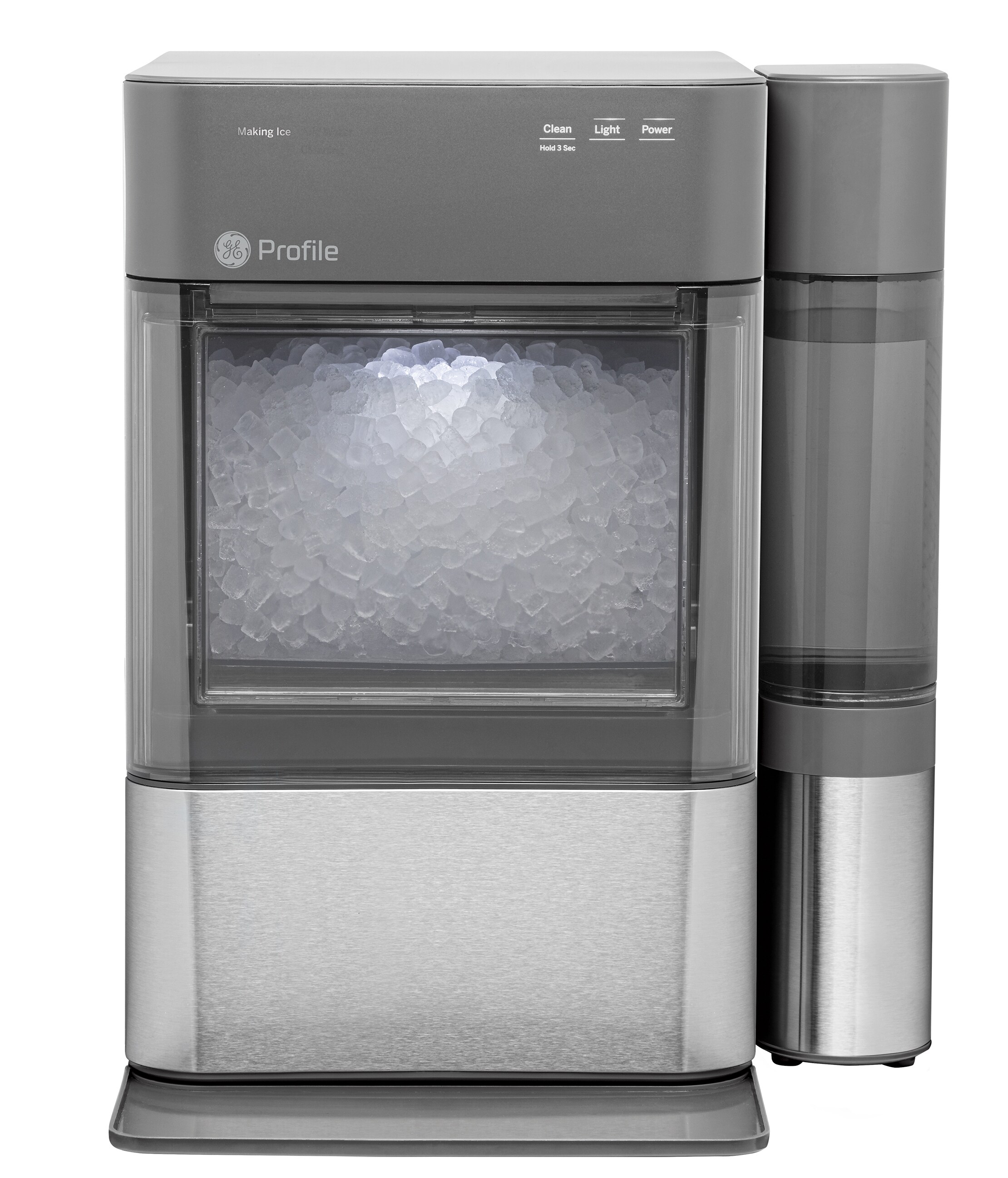 GE Profile Opal 38-lb Smart Countertop or Portable Nugget Ice Maker (Stainless Steel)