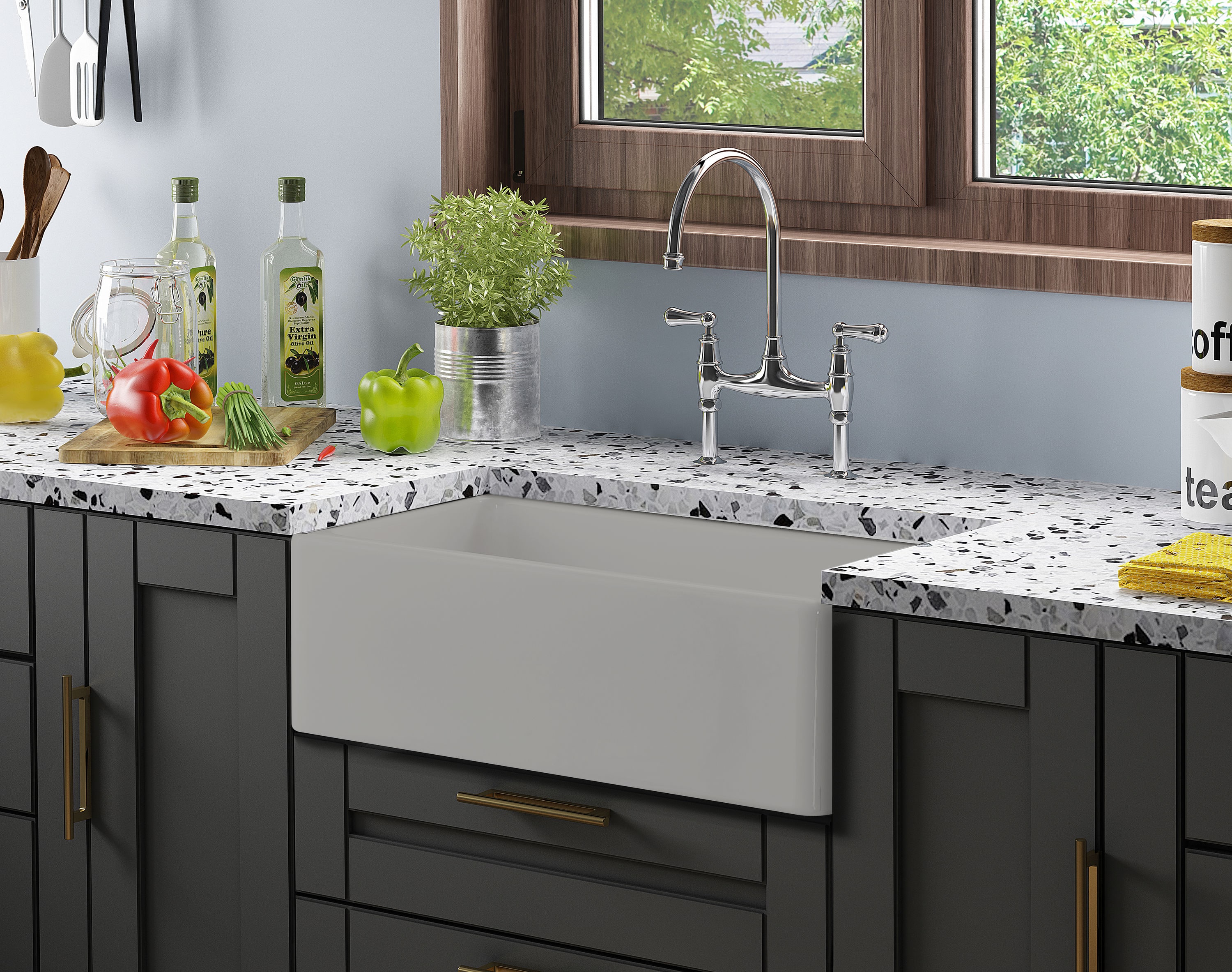 allen + roth MC-20401YG Kitchen-Sinks - View #6