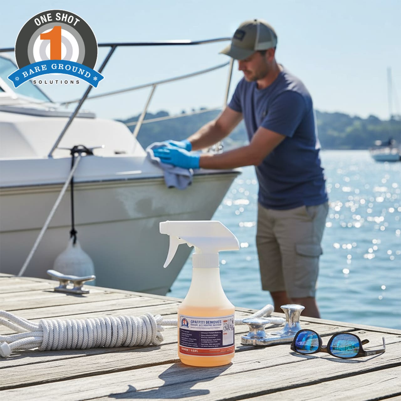 1-SHOT COATINGS BARE GROUND SOLUTIONS BGMI-8GRTR Outdoor-Cleaners - View #2