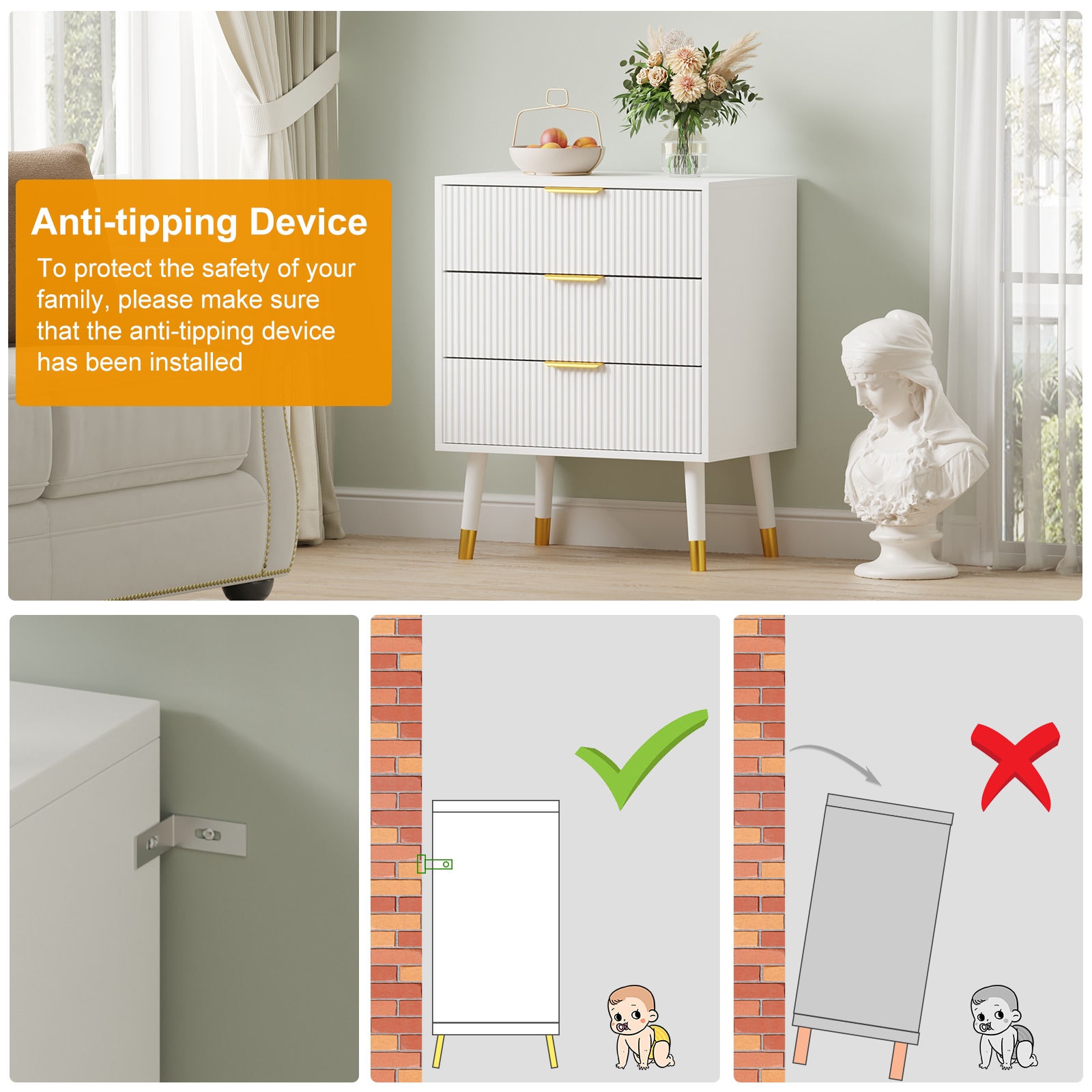 Qeetex SUN-PHO-16NBHRUH dressers - View #7