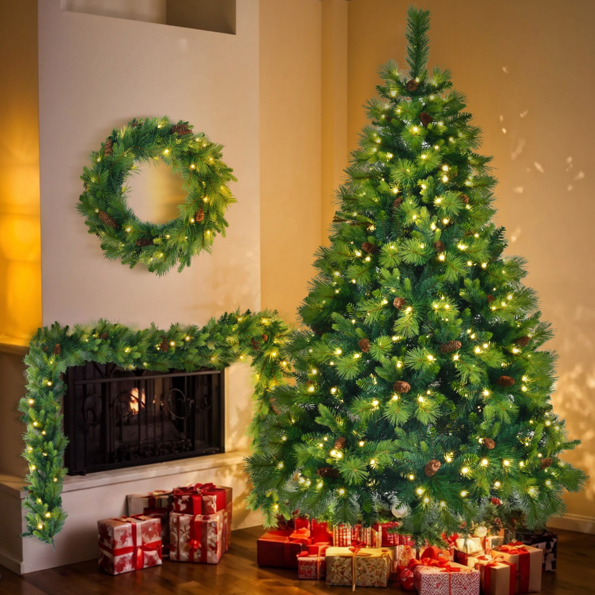 AAZJ NBC-CM64204ML Artificial-Christmas-Trees - View #3