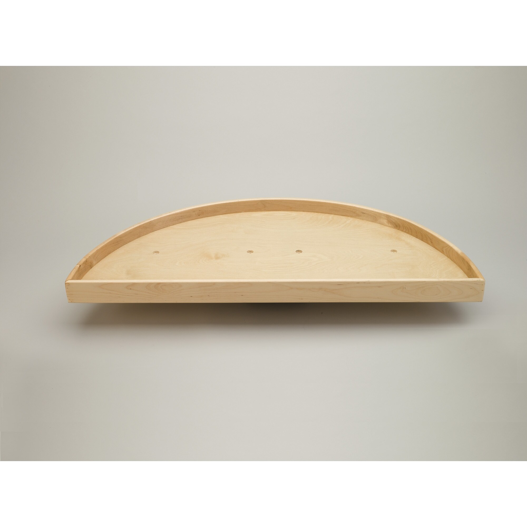 Rev-A-Shelf 35 Lazy Susan Half-Moon 2 Shelf, Natural Wood