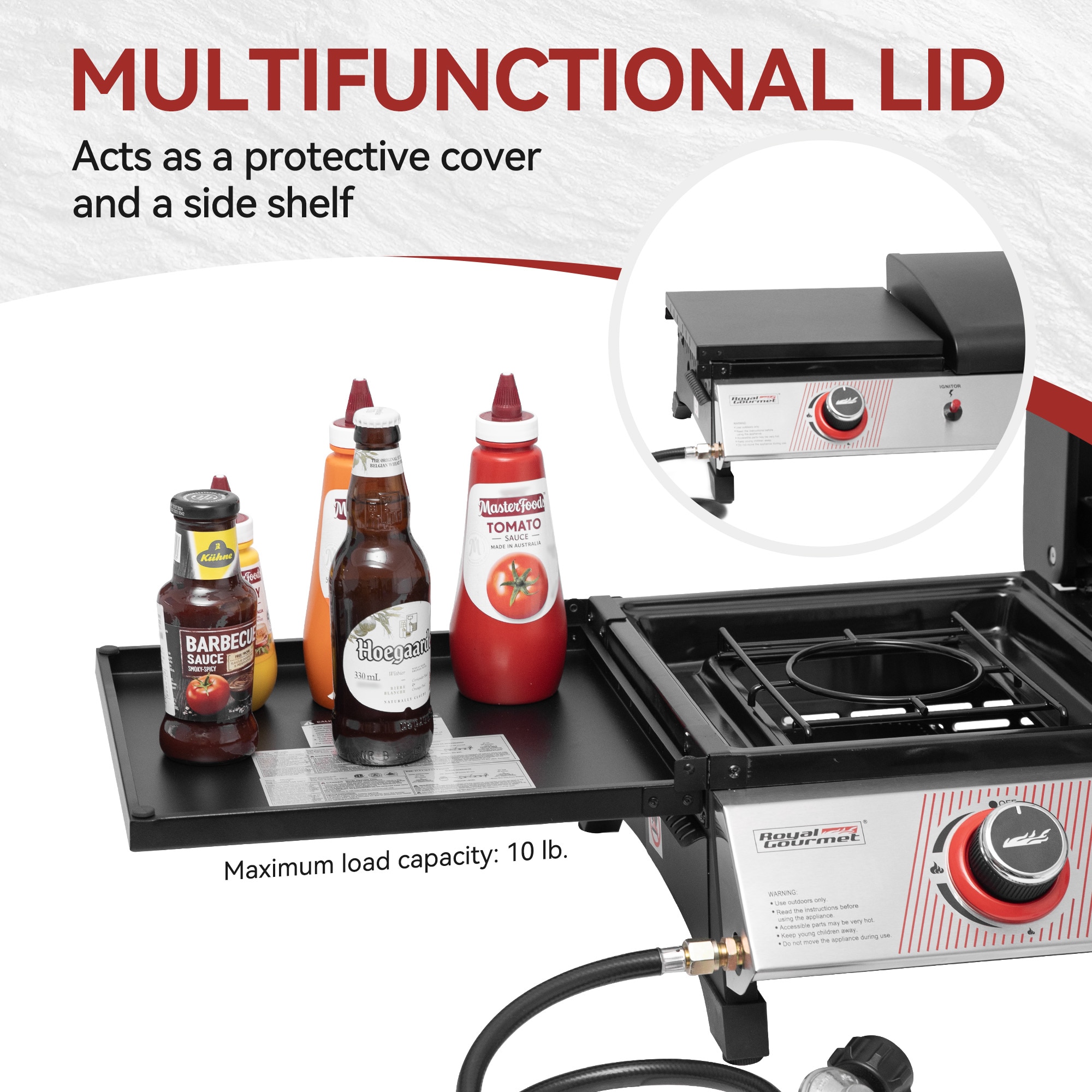 Royal Gourmet PD1305H Tabletop-Grills - View #7