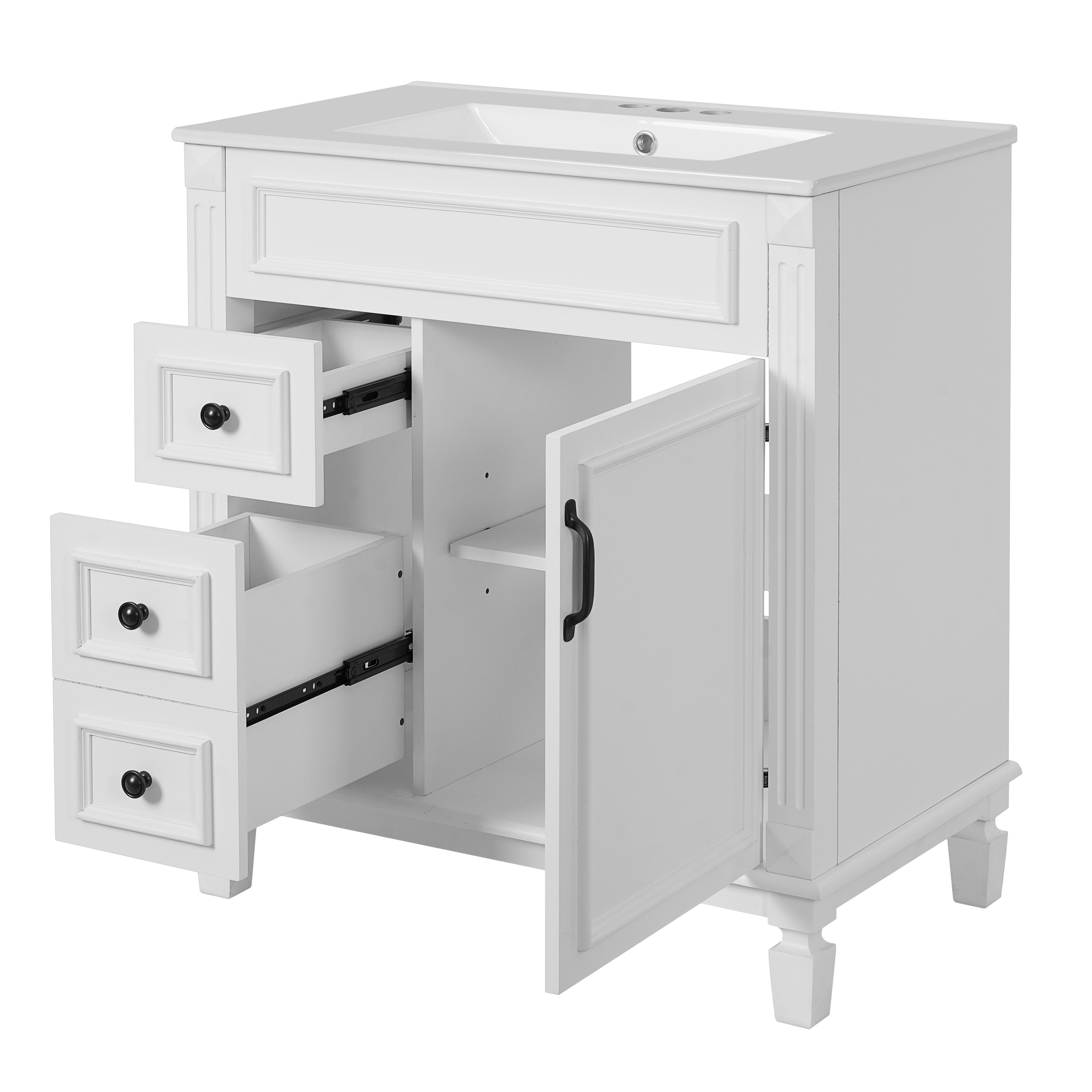 Benzara BM351254 Bath-Vanity-Combo - View #3