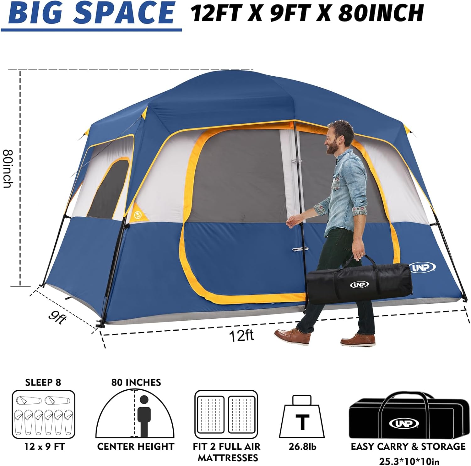 Damerin KK81F tents - View #3