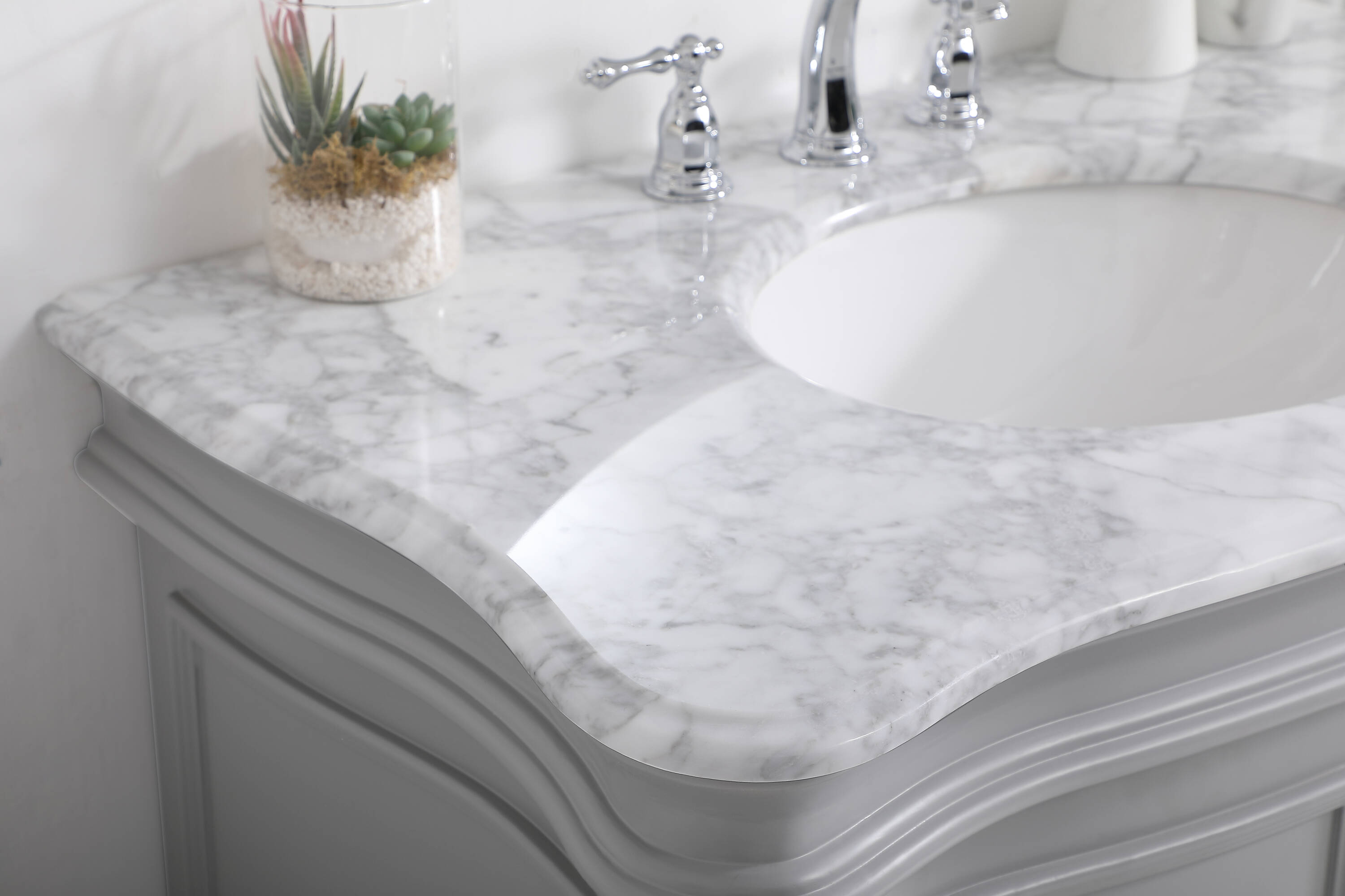 Elegant Decor HF156108GR Bath-Vanity-Combo - View #5