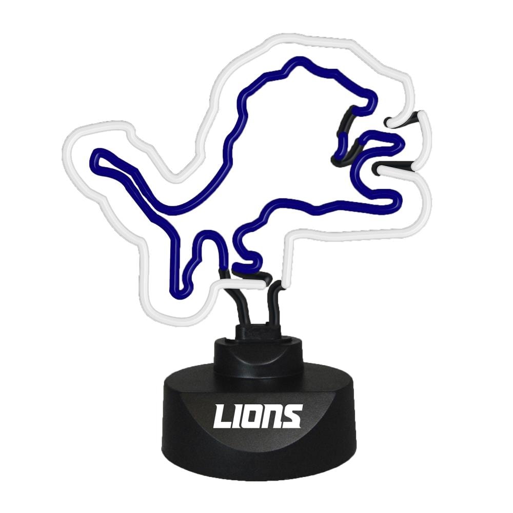 Detroit Lions Man Cave Neon Sign Light Lamp –