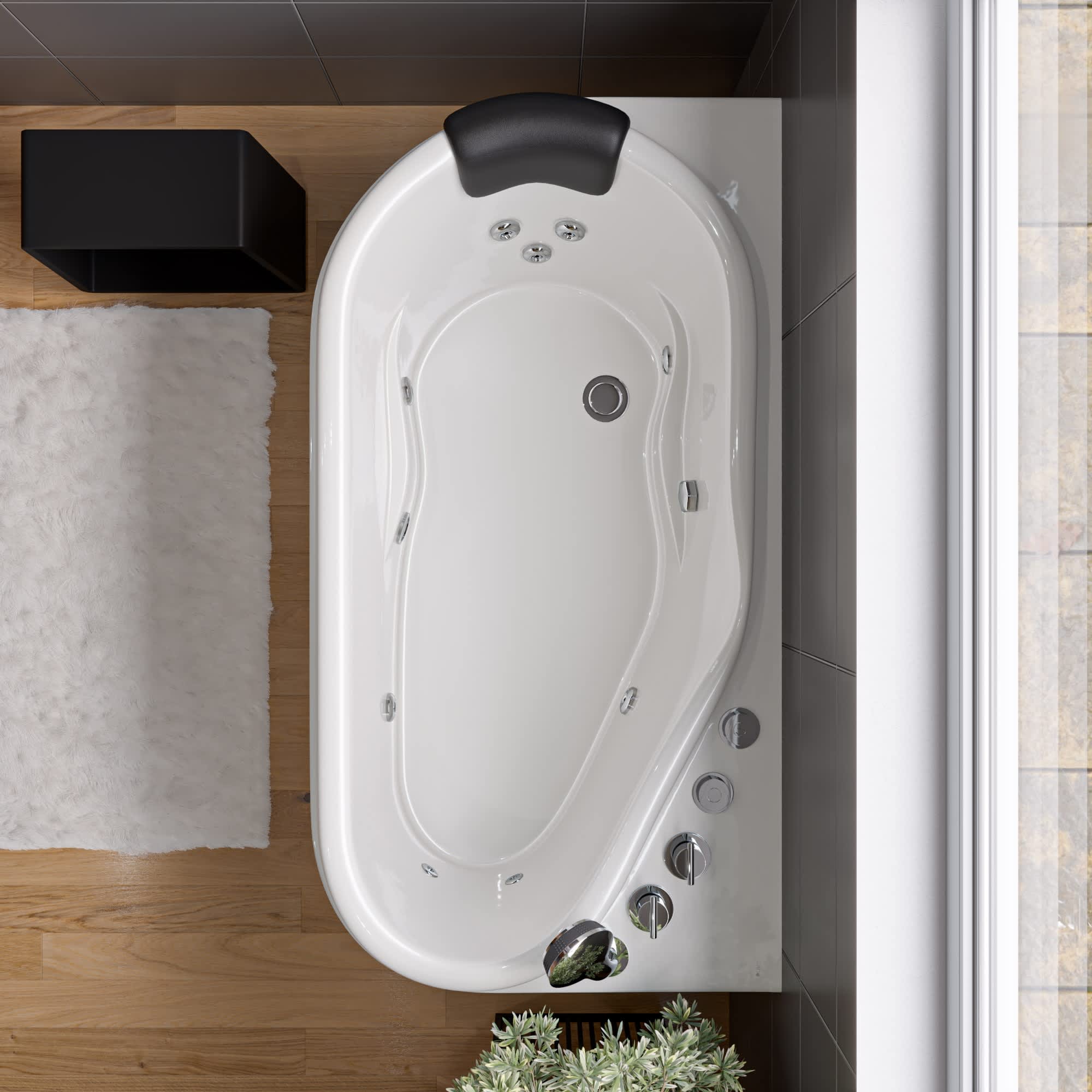 ALFI ABST55BM Vanity-Stools - View #7