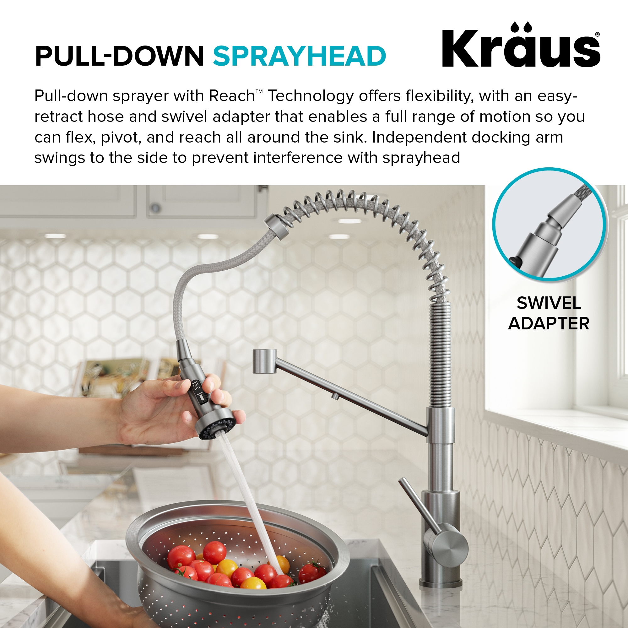 Kraus KFF-1610BBMB Kitchen-Faucets - View #8