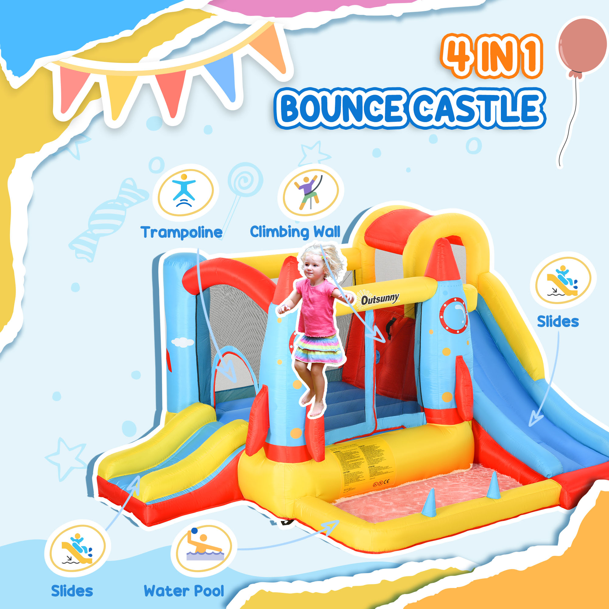 Flynama L-419S00038 Bounce-Houses - View #4