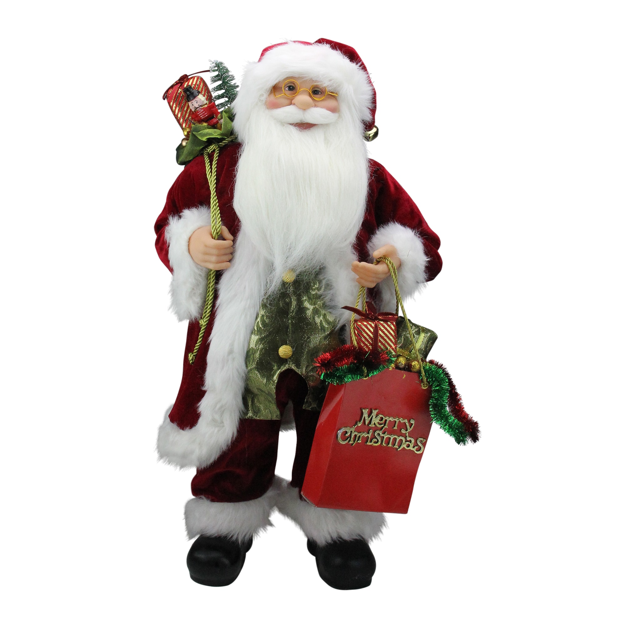 Northlight 31424418 24-in Figurine Merry Christmas Christmas Decor