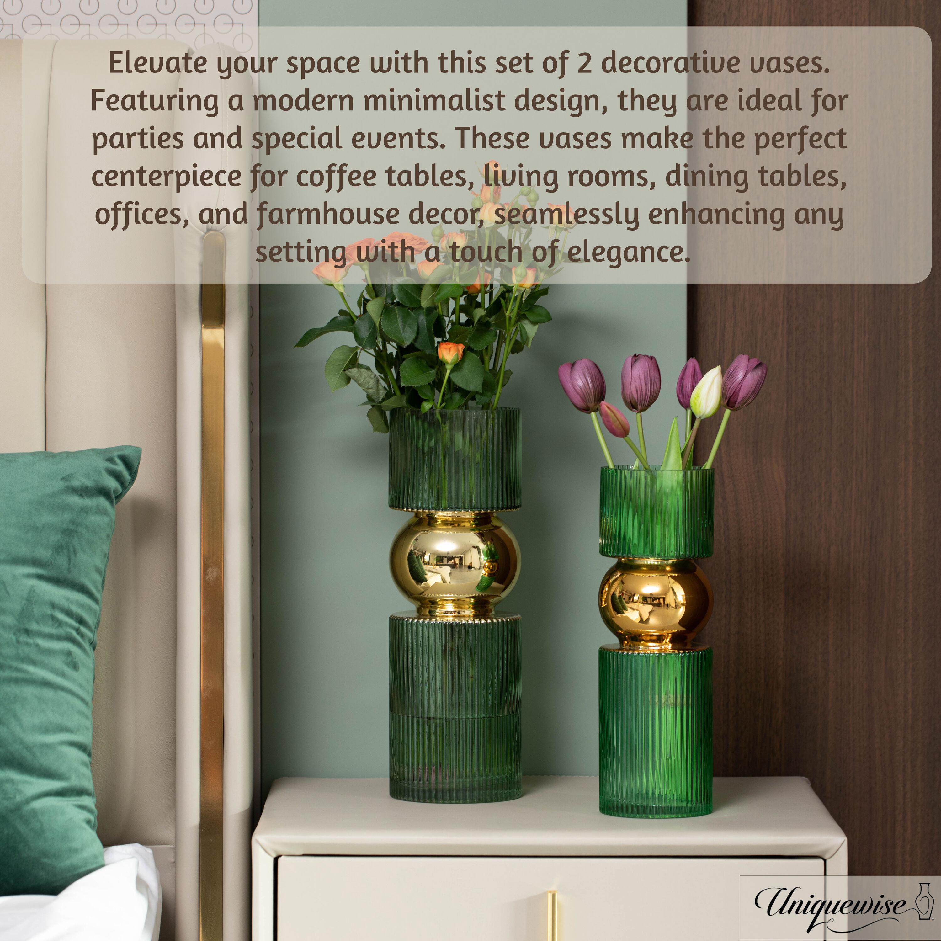 Uniquewise QI004735.GN.2 Decorative-Accessories - View #5