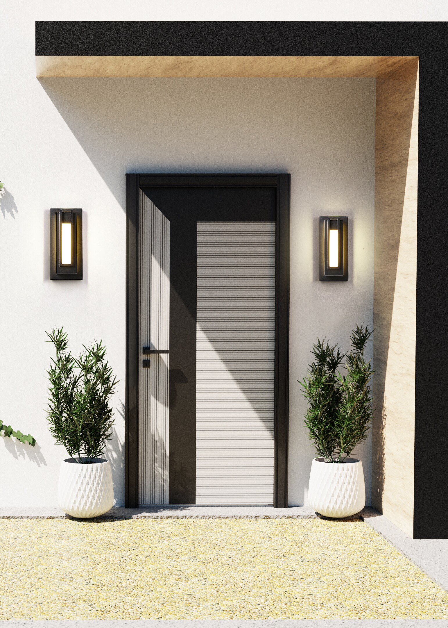 Z-Lite 520S-BK-LED Outdoor-Wall-Lighting - View #3