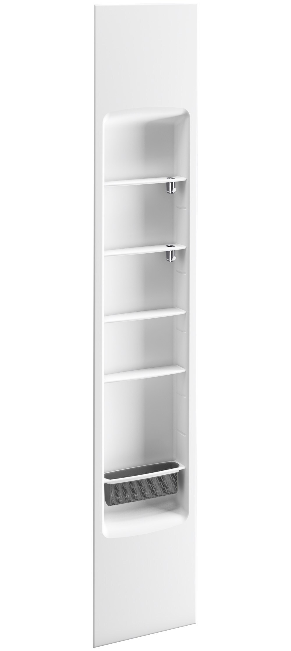 KOHLER Choreograph 14 in. Shower Locker in White