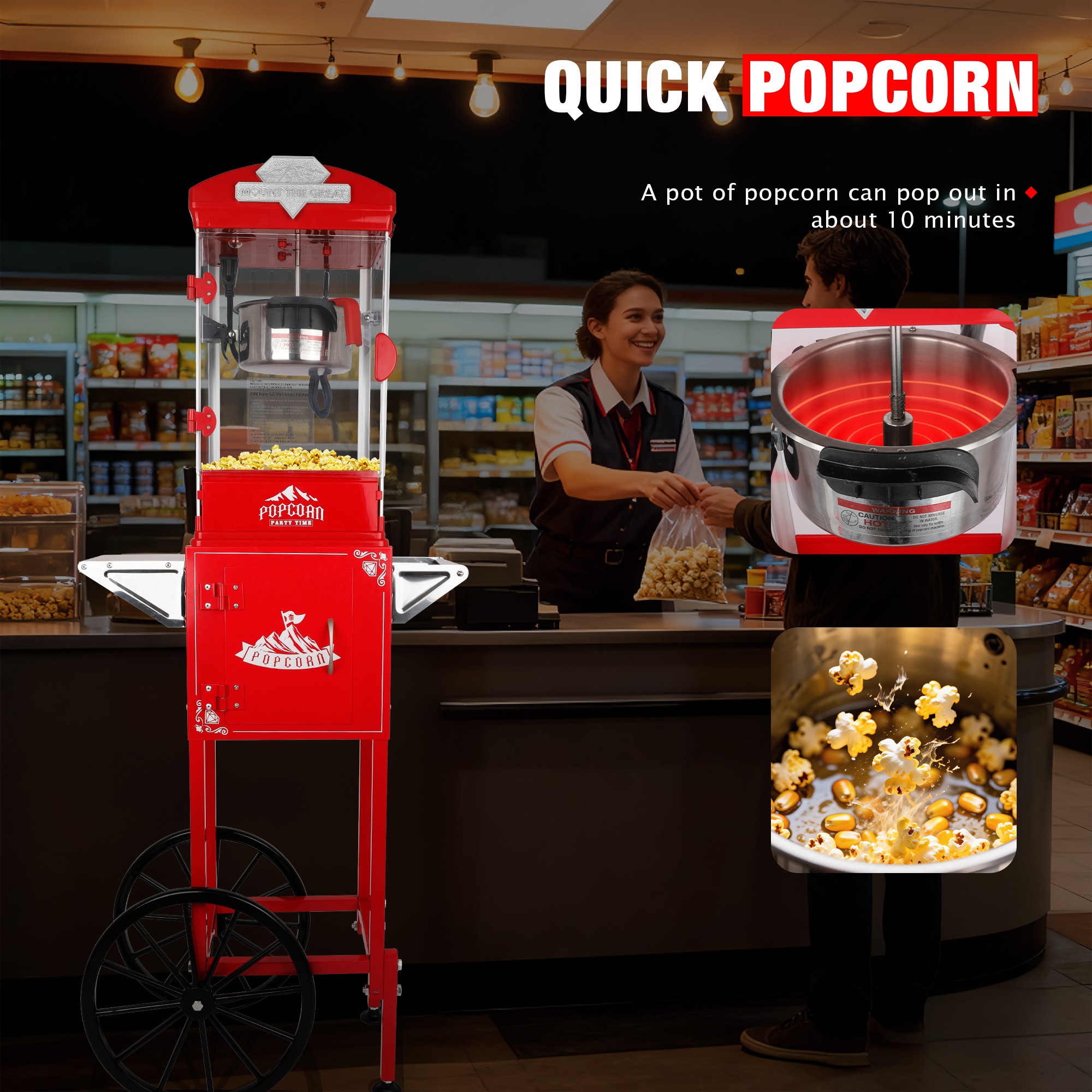 Dexmalle W2841P342117 Popcorn-Makers - View #9