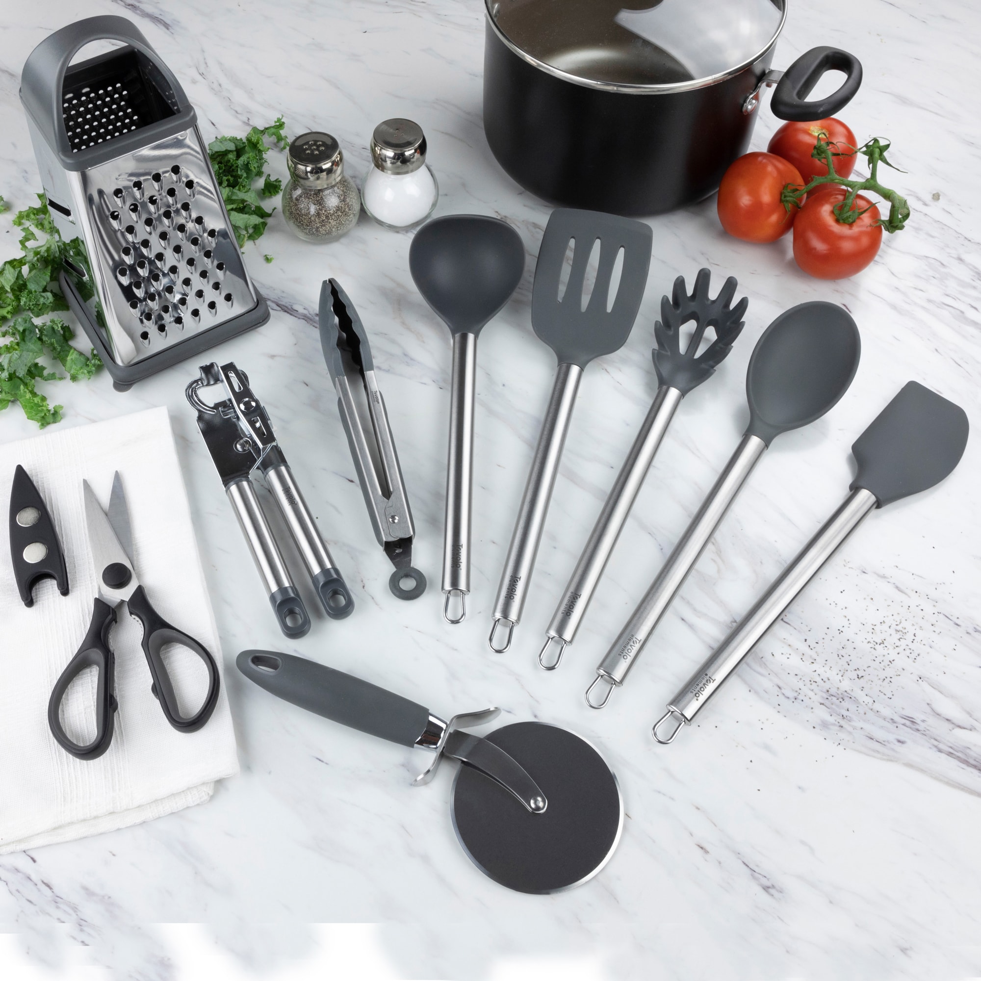 Tovolo Charcoal Silicone Mixing Spoon
