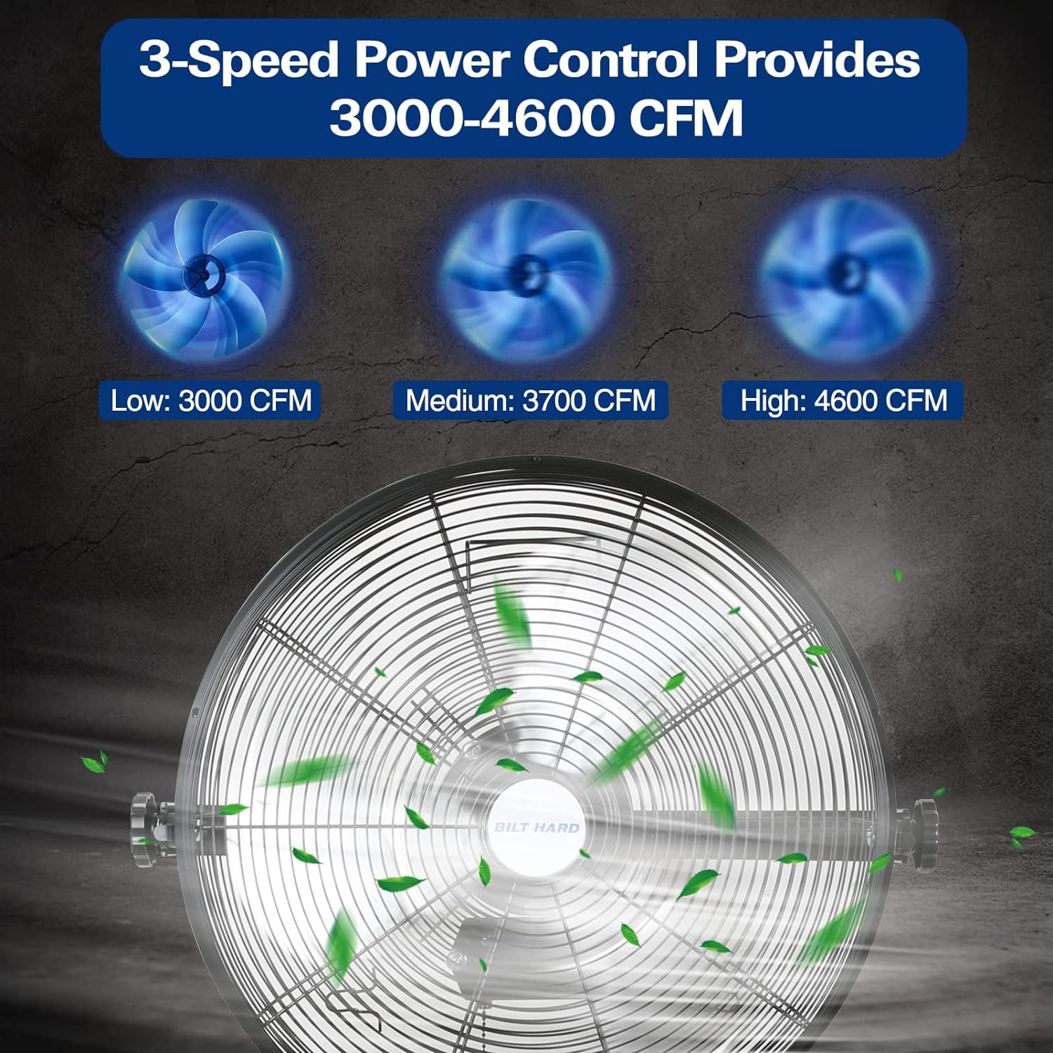 BILT HARD HFE-0703-L Wall-Mounted-Fans - View #4