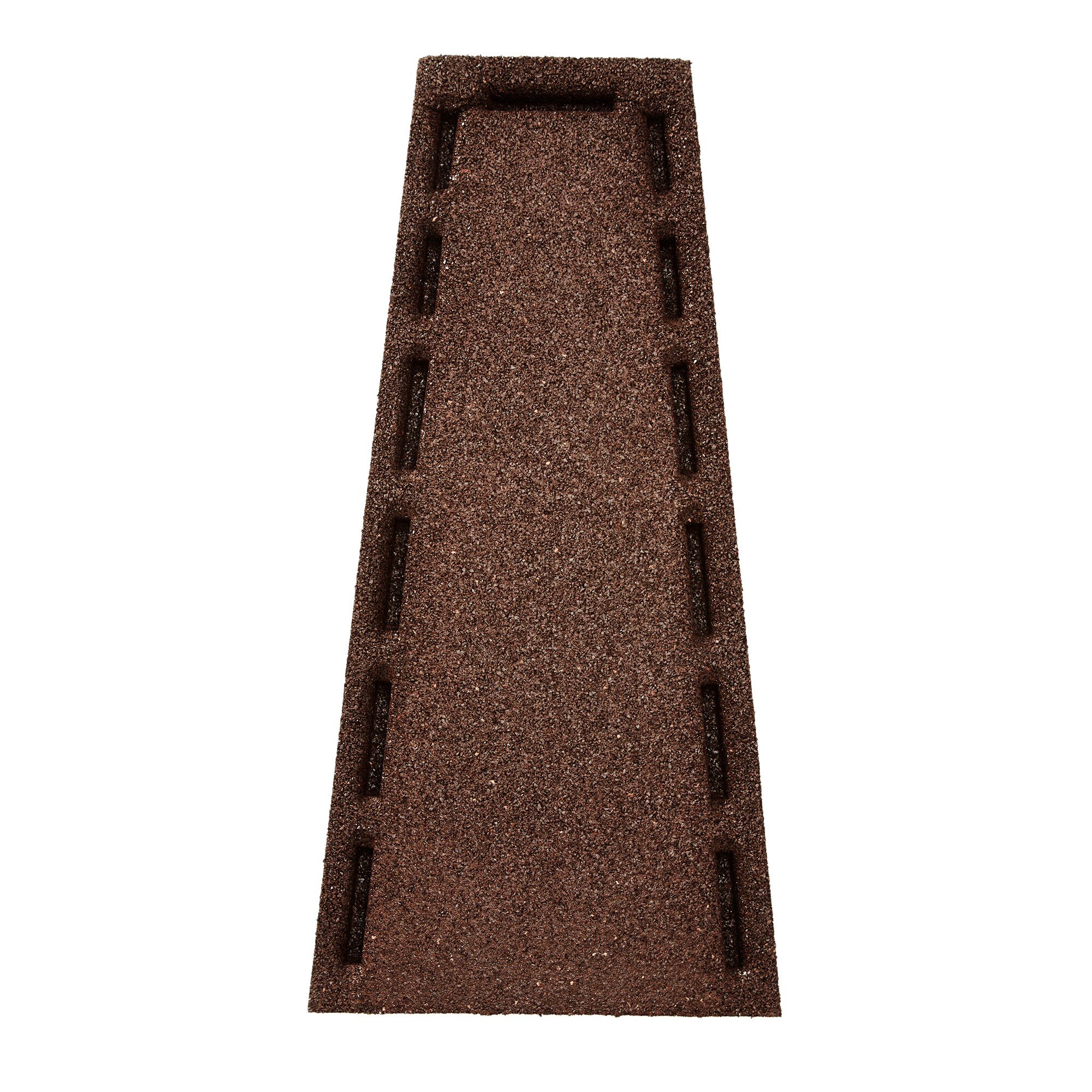 GroundSmart Rubber 10-in x 1.8-ft Gutter guard