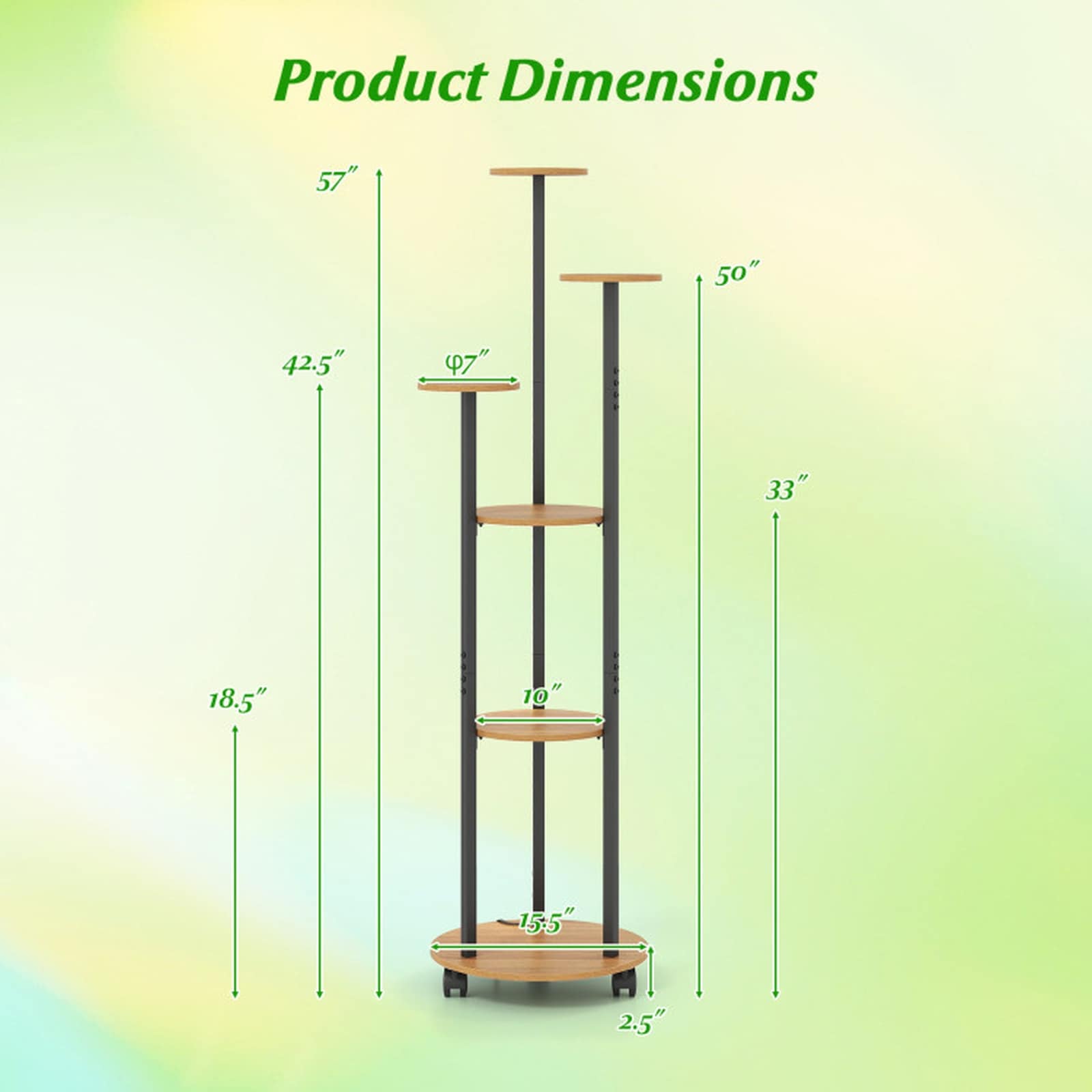 SUGIFT LW108SUGHY2162 Plant-Stand - View #7