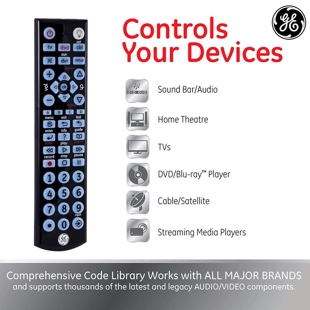 GE 24116 Multimedia-Remote-Controls - View #2