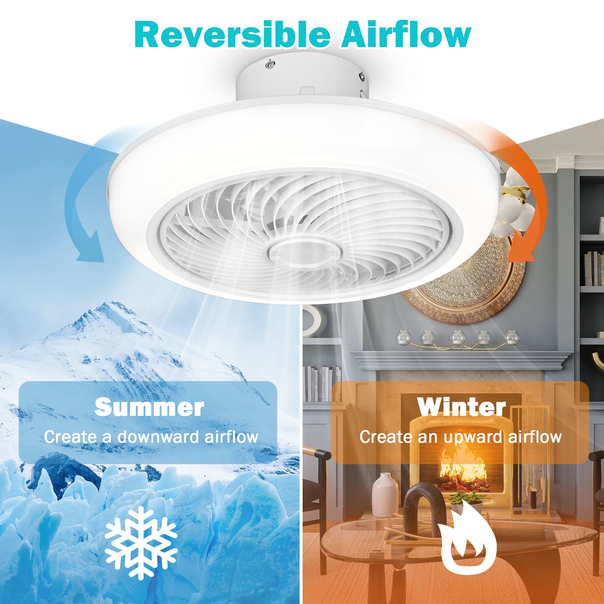 Yescom 11CFL005-YKMOD-07-LO Ceiling-Fans - View #3