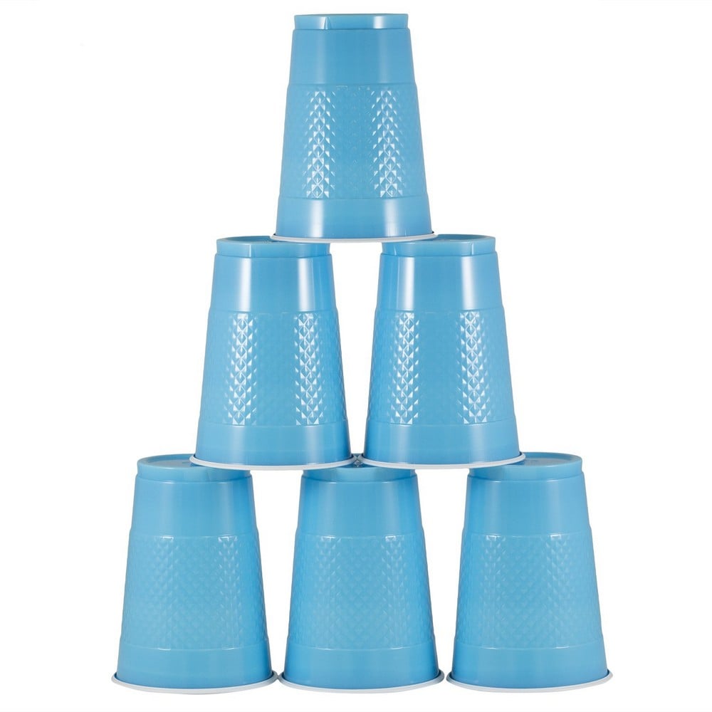 JAM Paper 20-Count 16-oz Blue Plastic Disposable Cups in the Disposable Cups  department at