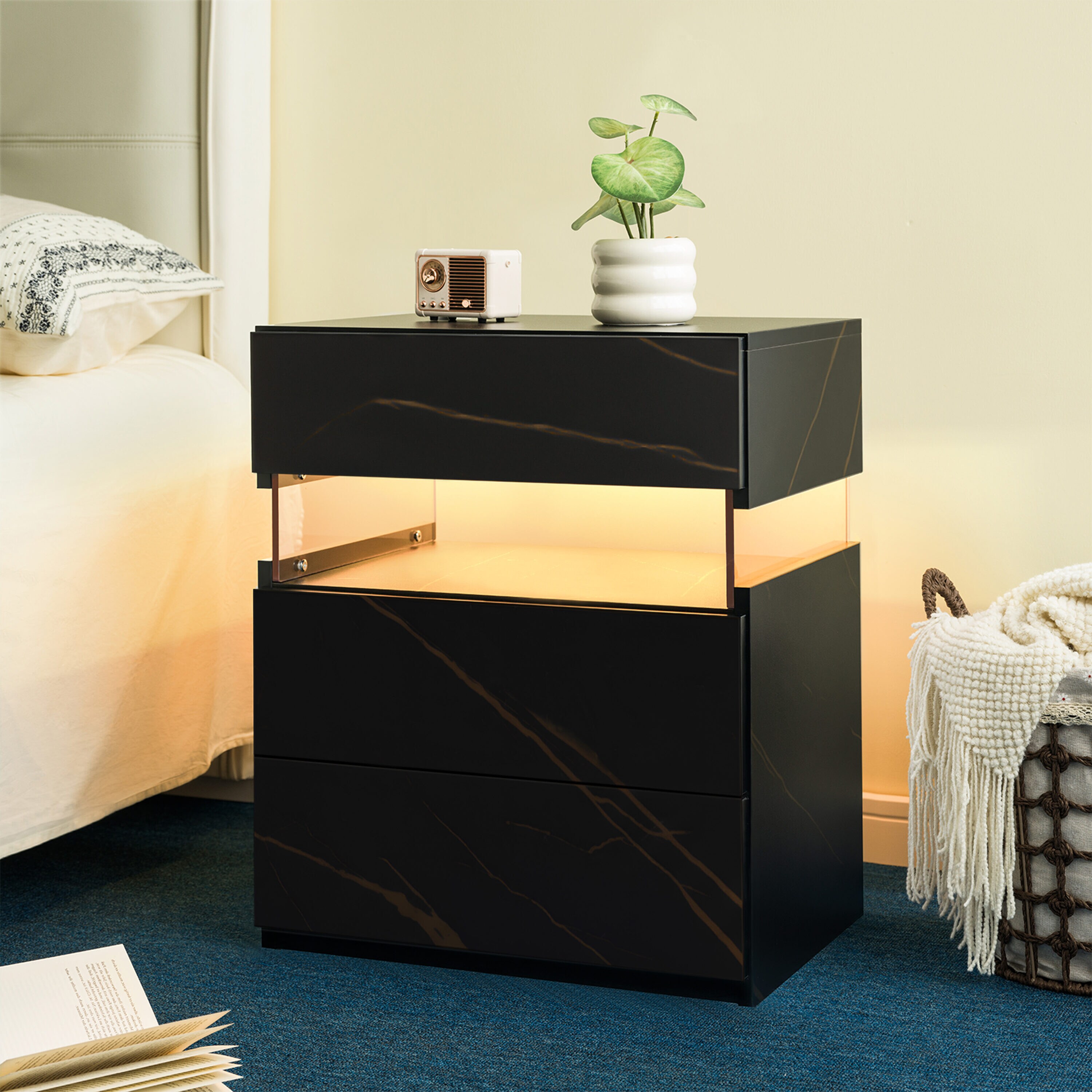 GLANZEND 6514FT6HR nightstands - View #5