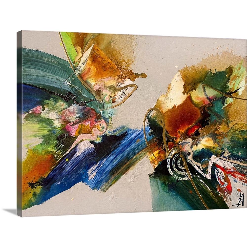 GreatBigCanvas 30-in H x 40-in W Abstract Print on Canvas | 2326116-24-40X30