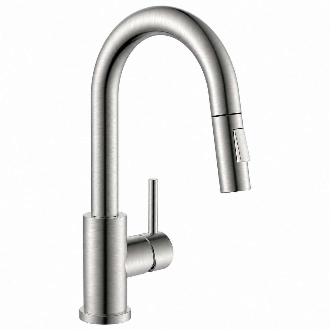 AKSCYZM  Bar Sink Faucet cUPC Certified Hoses No Lead Stainless Steel Kitchen Sink Faucets with Pull Down Sprayer 2 Modes Modern Single Handle