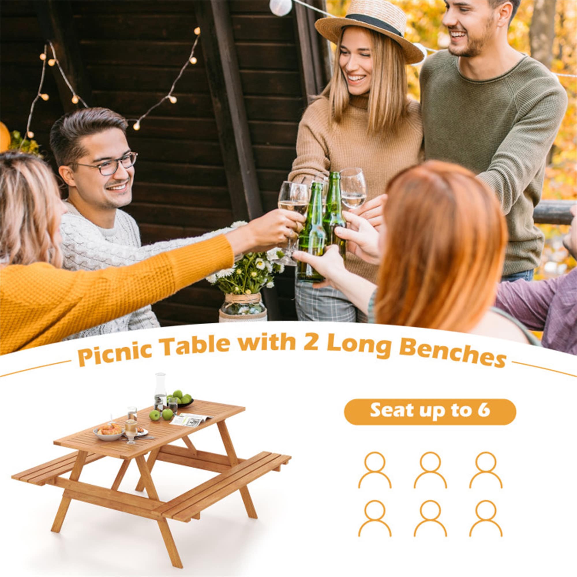 BABOOM BOM-0190SL-CO Picnic-Tables - View #5