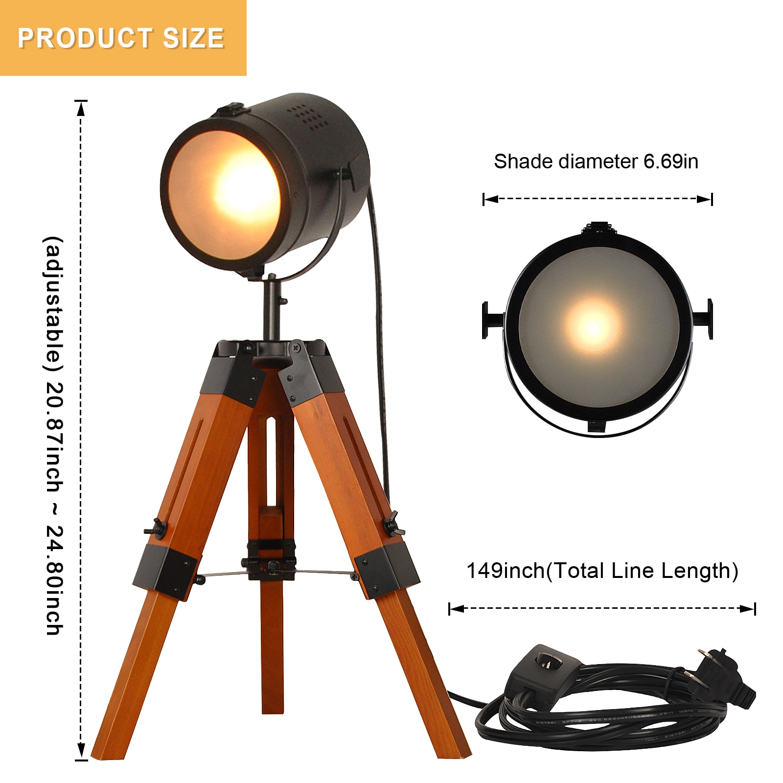 SUNLLOK LM180-P Desk-Table-Lamps - View #4