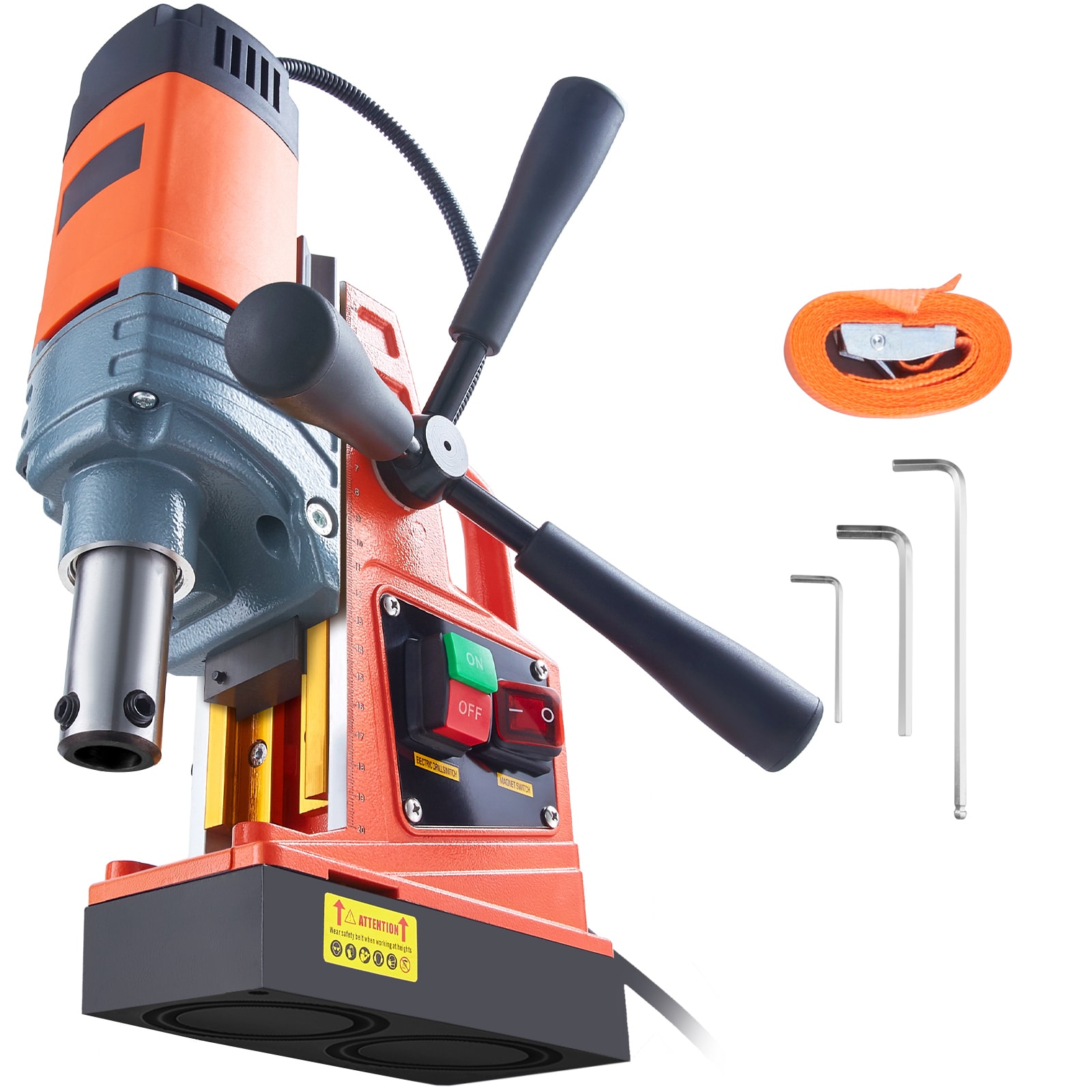SVOPES SVOPESCLZJKXZ04203V1 1300W 810RPM Magnetic Drill 11.8 -Amp 1 -Speed Bench drill press