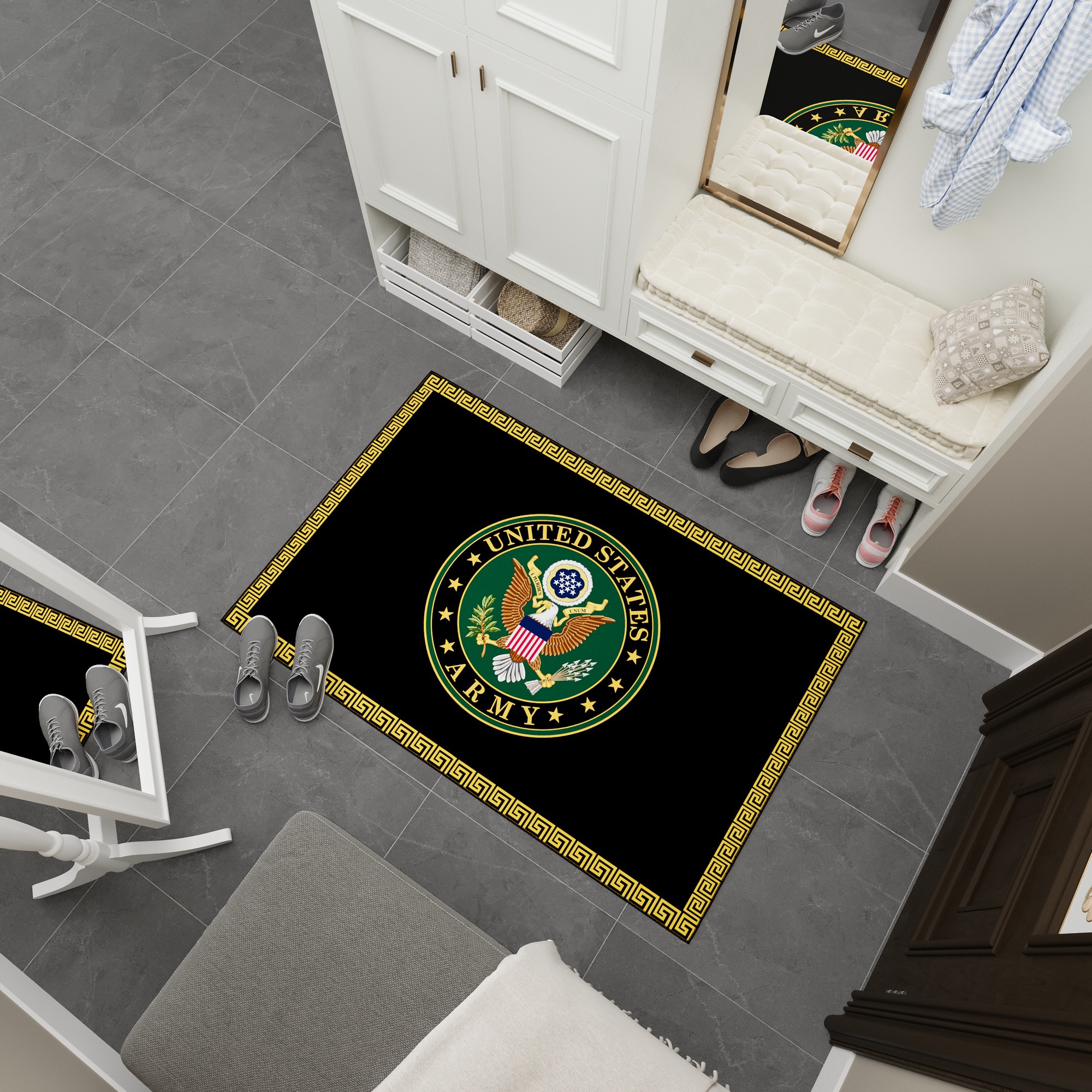 Ottomanson ARMY111-3X5 rugs - View #5