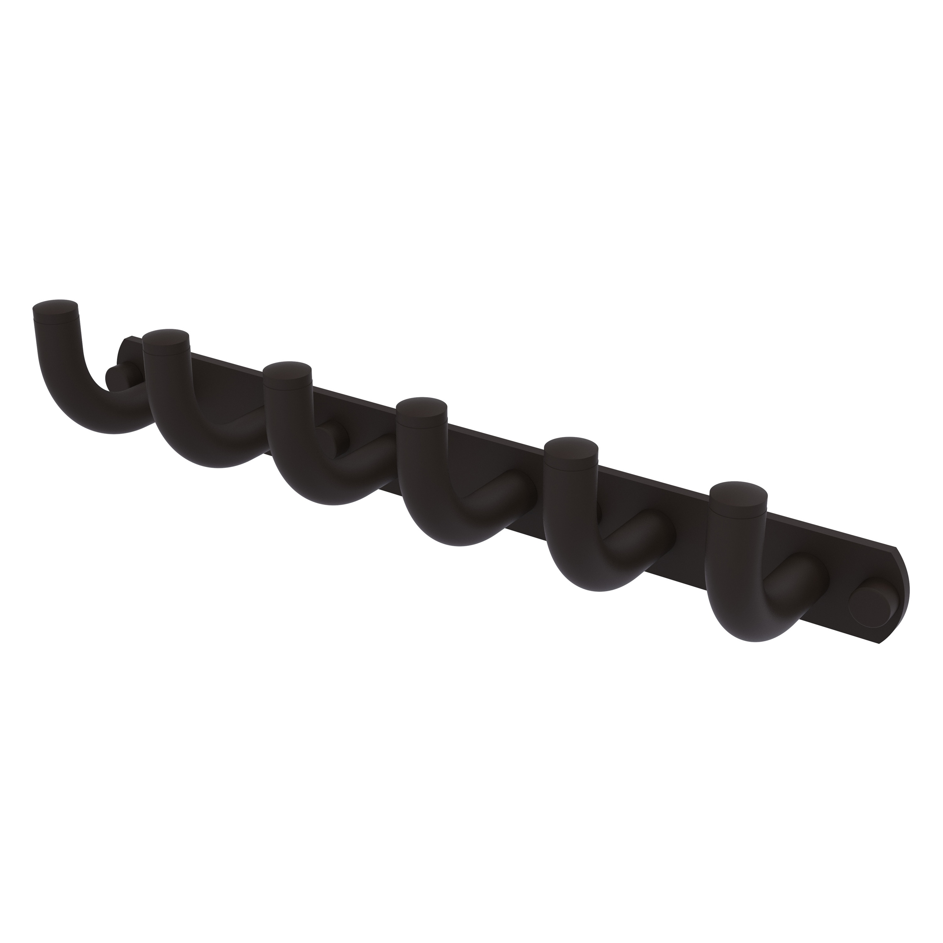 Allied Brass RM-20-6-ORB Remi Oil-rubbed Bronze 6 -Hook Wall mount Towel Hook