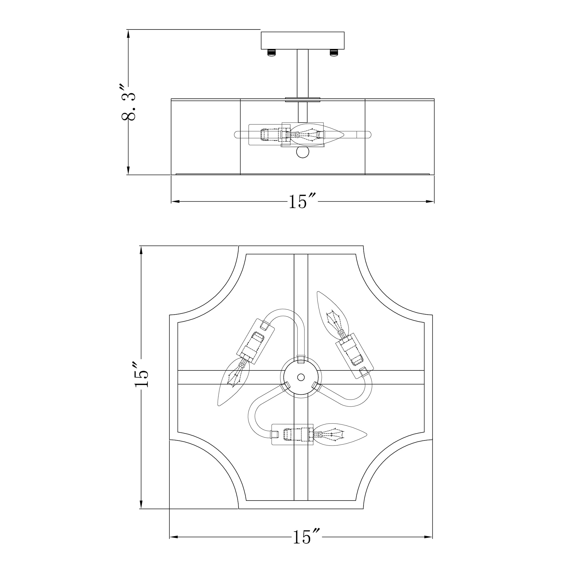 Parrot Uncle BBW9279-3110V flushmounts - View #16