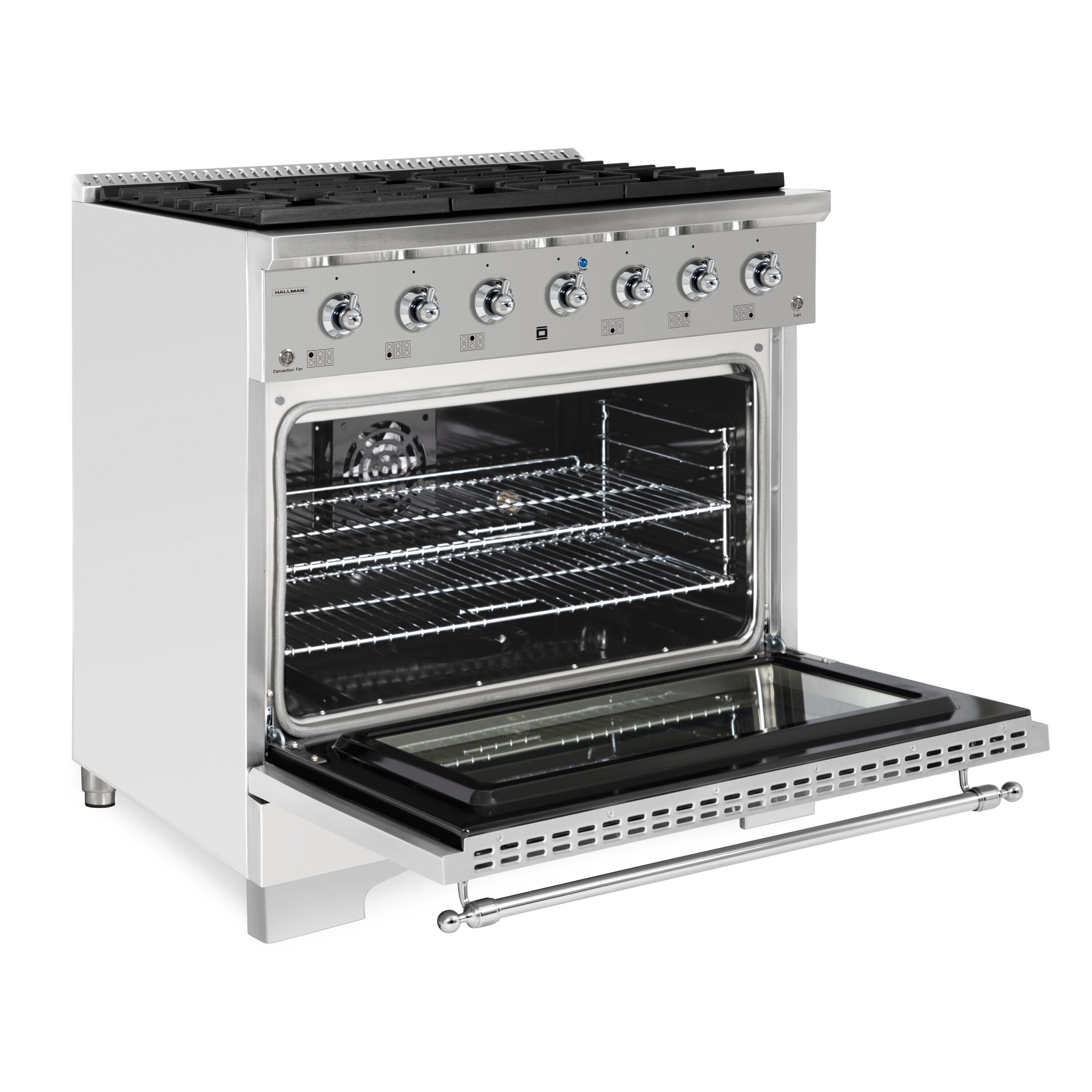 Hallman HCLRDF36CMSS Dual-Fuel-Ranges - View #5