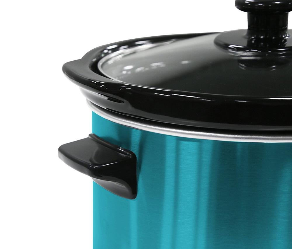 Live - Turquoise Crock-Pot 7 Quart Slow Cooker and Food Warmer
