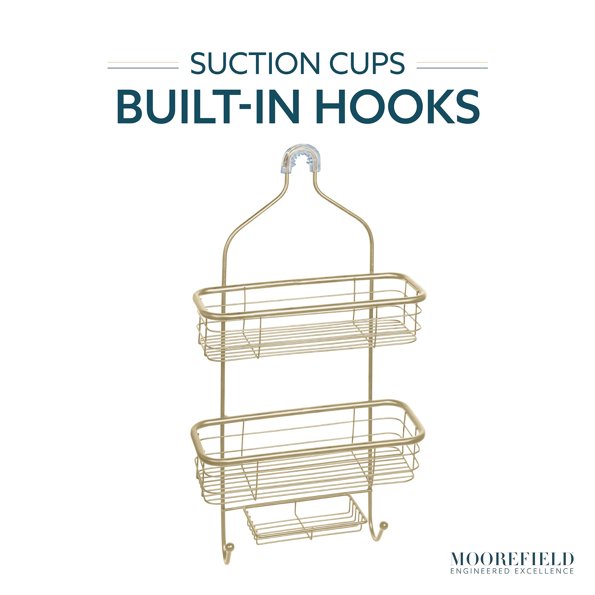 Moorefield SC422GLD Hanging-Shower-Caddies - View #4