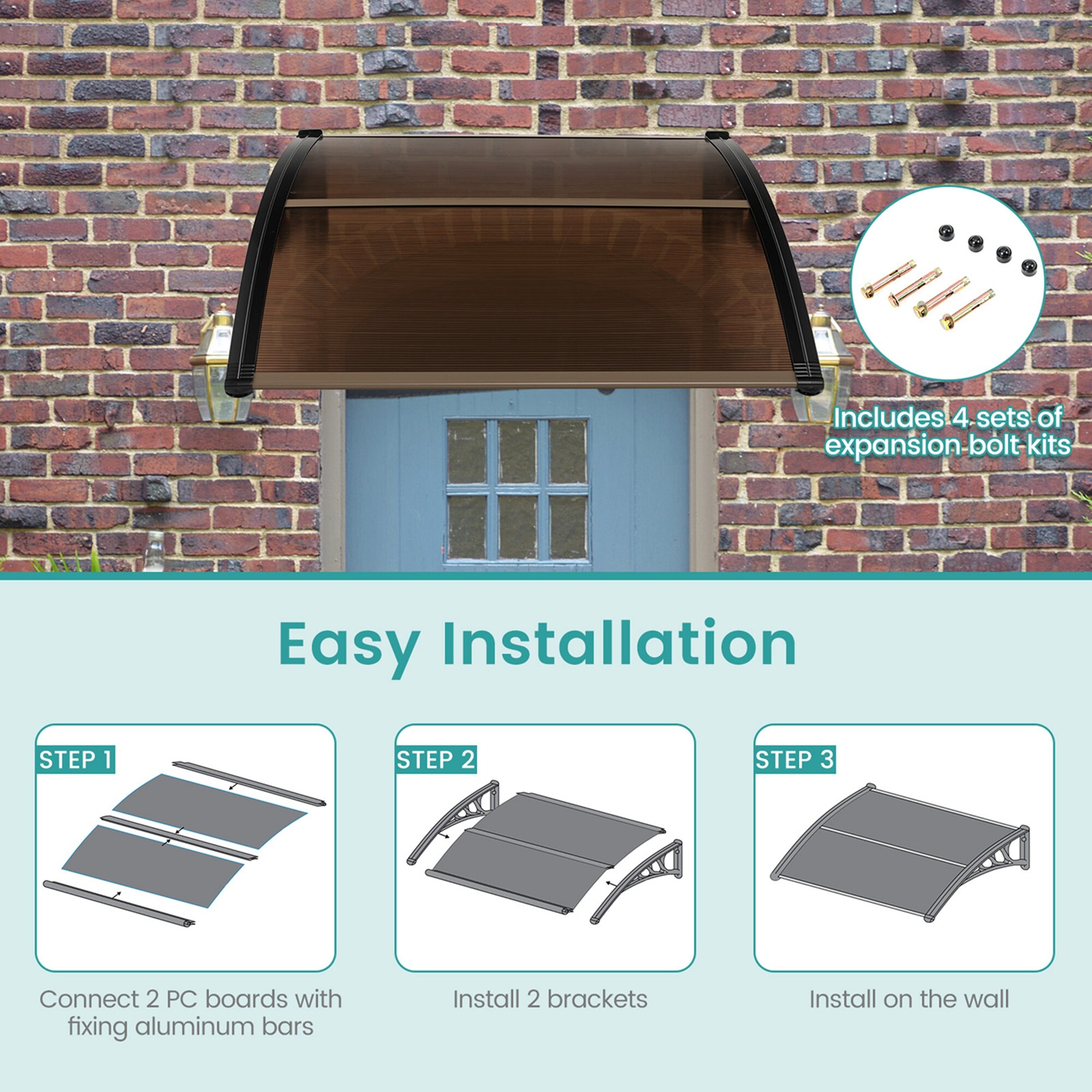 Costway CSHY006109 awnings - View #7