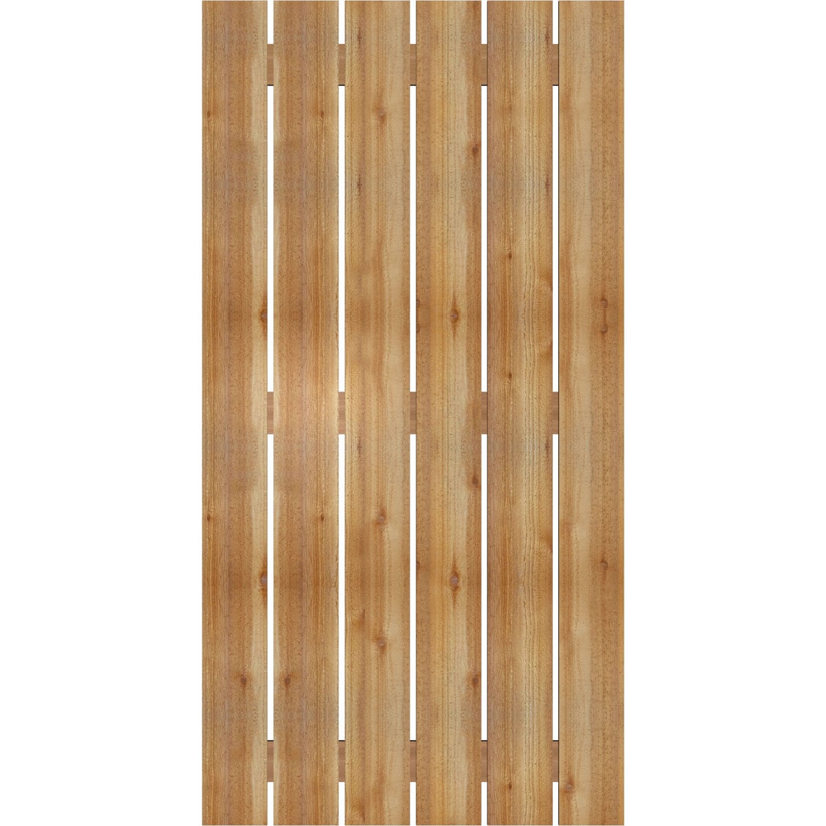 Ekena Millwork RBS06S35X068RWR Exterior-Shutters - View #4