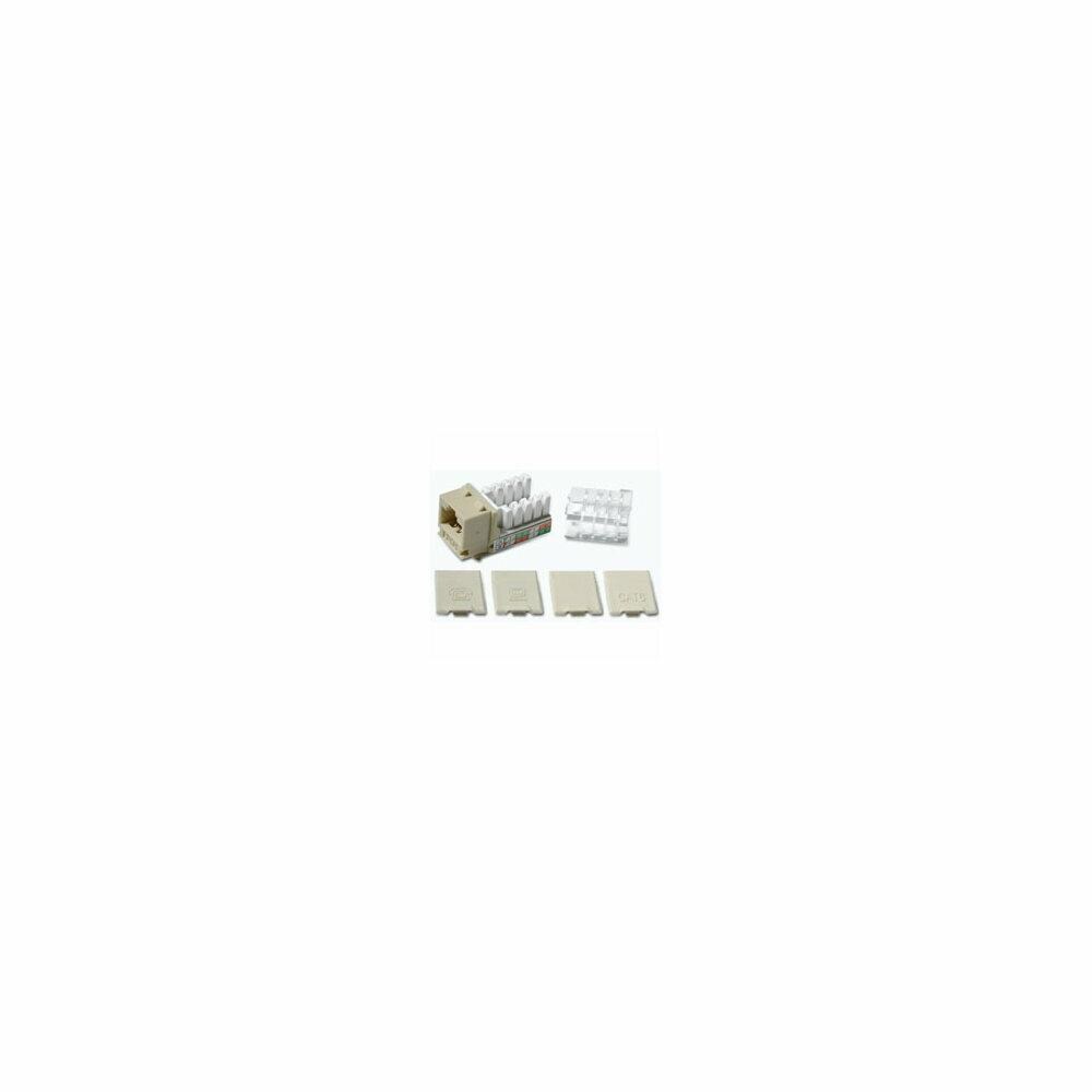 FastTrack ZX9CTG2079 Cat 6 Keystone Jack Ivory