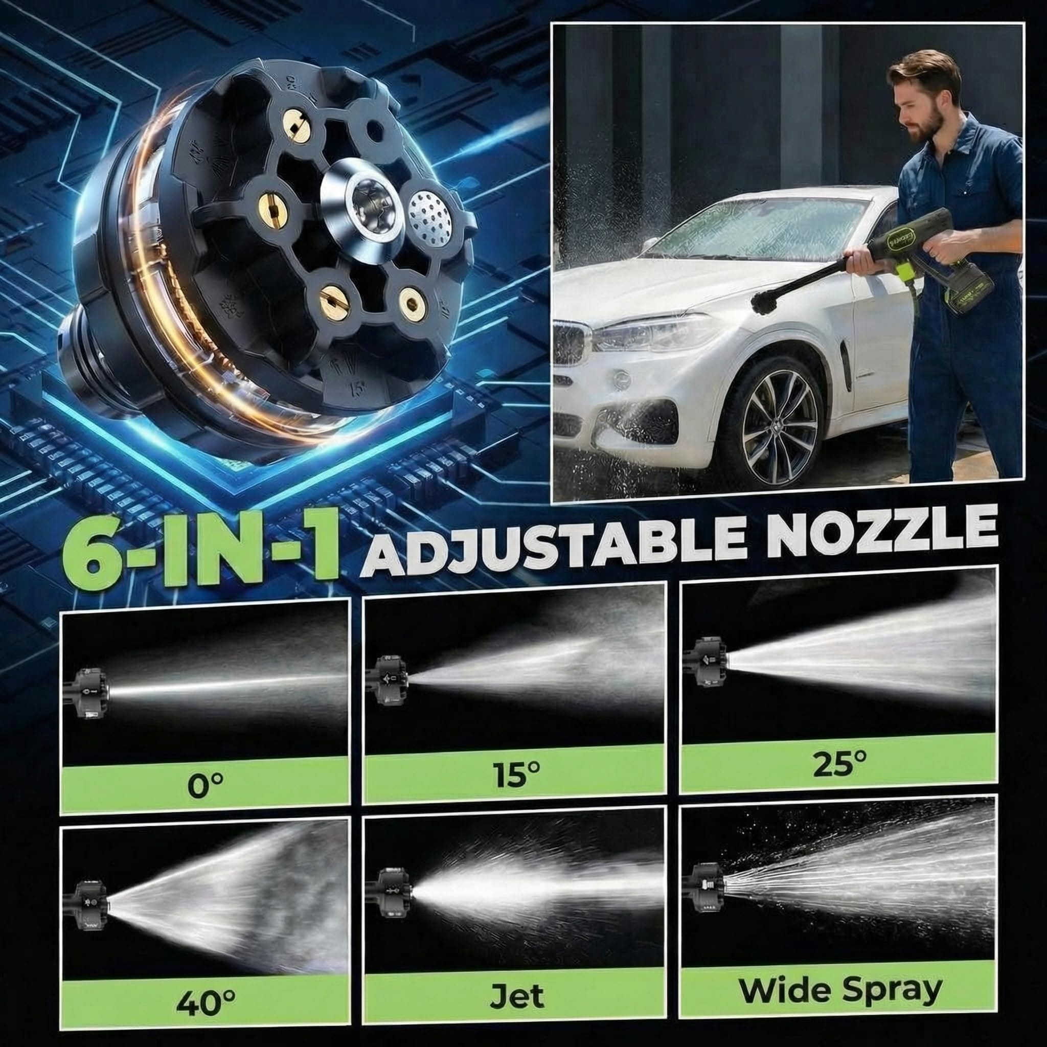 GarveeLife CLJ-7TDLDM2UIUK3XQ-J Gas-Pressurewashers - View #4