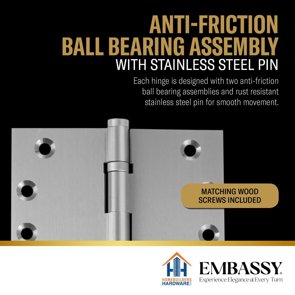 EMBASSY 3030US15B-1 Entry-Door-Hinges - View #8