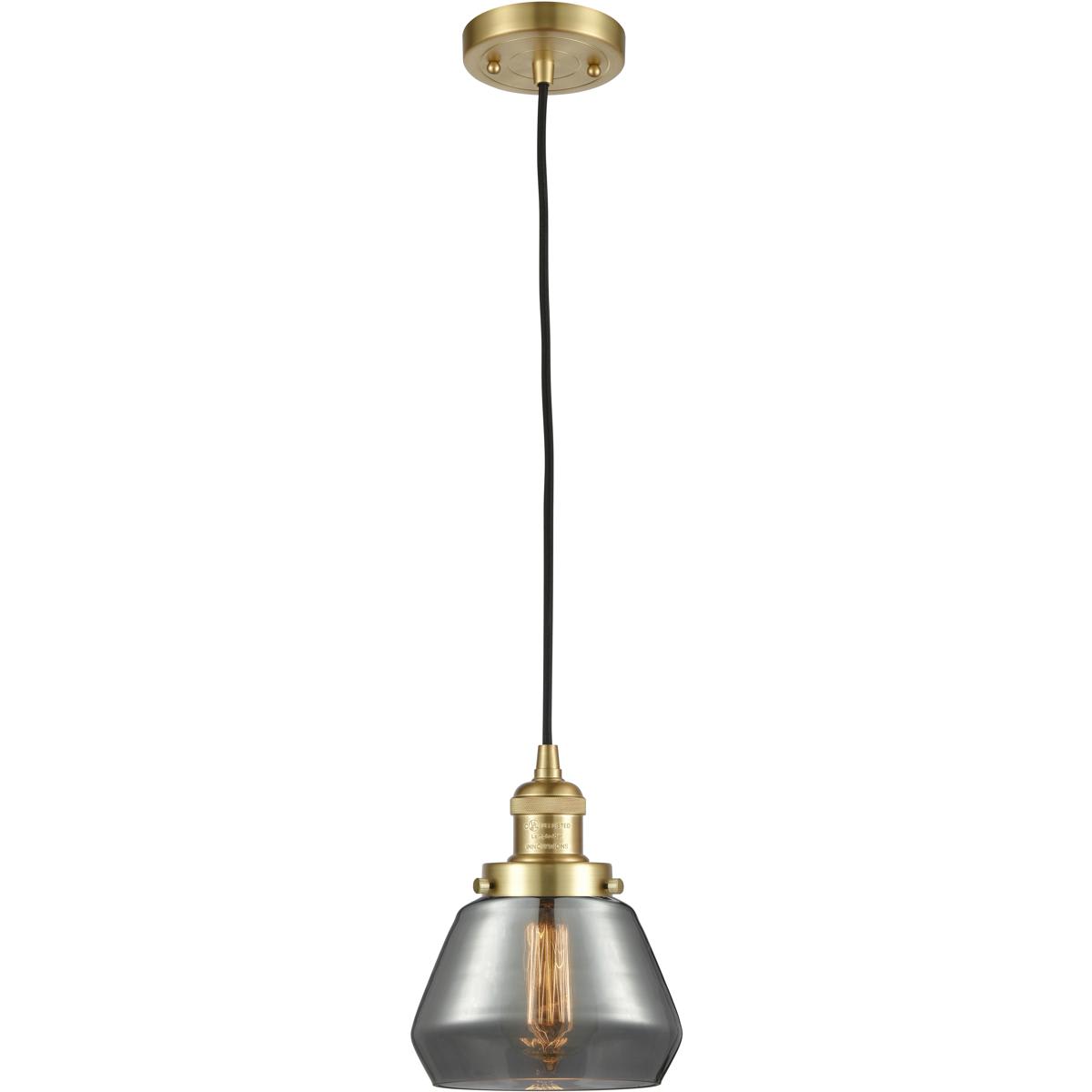 Innovations Lighting 1886053 201C-SG-G173 Franklin Restoration Fulton Mini Pendant