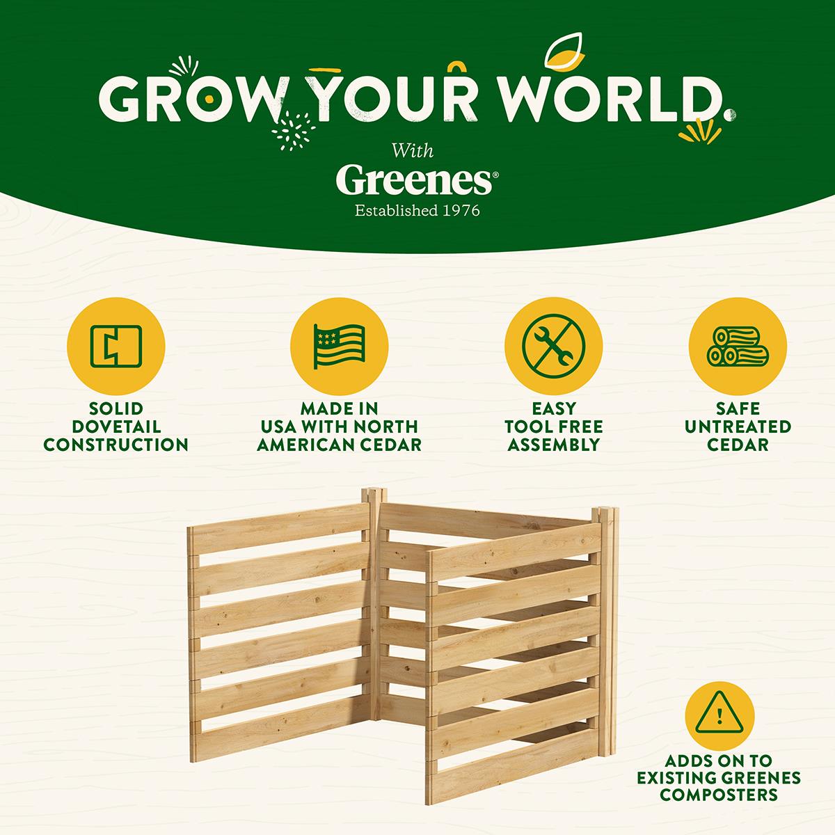 Greenes Fence RCCOMP36ADK composters - View #9