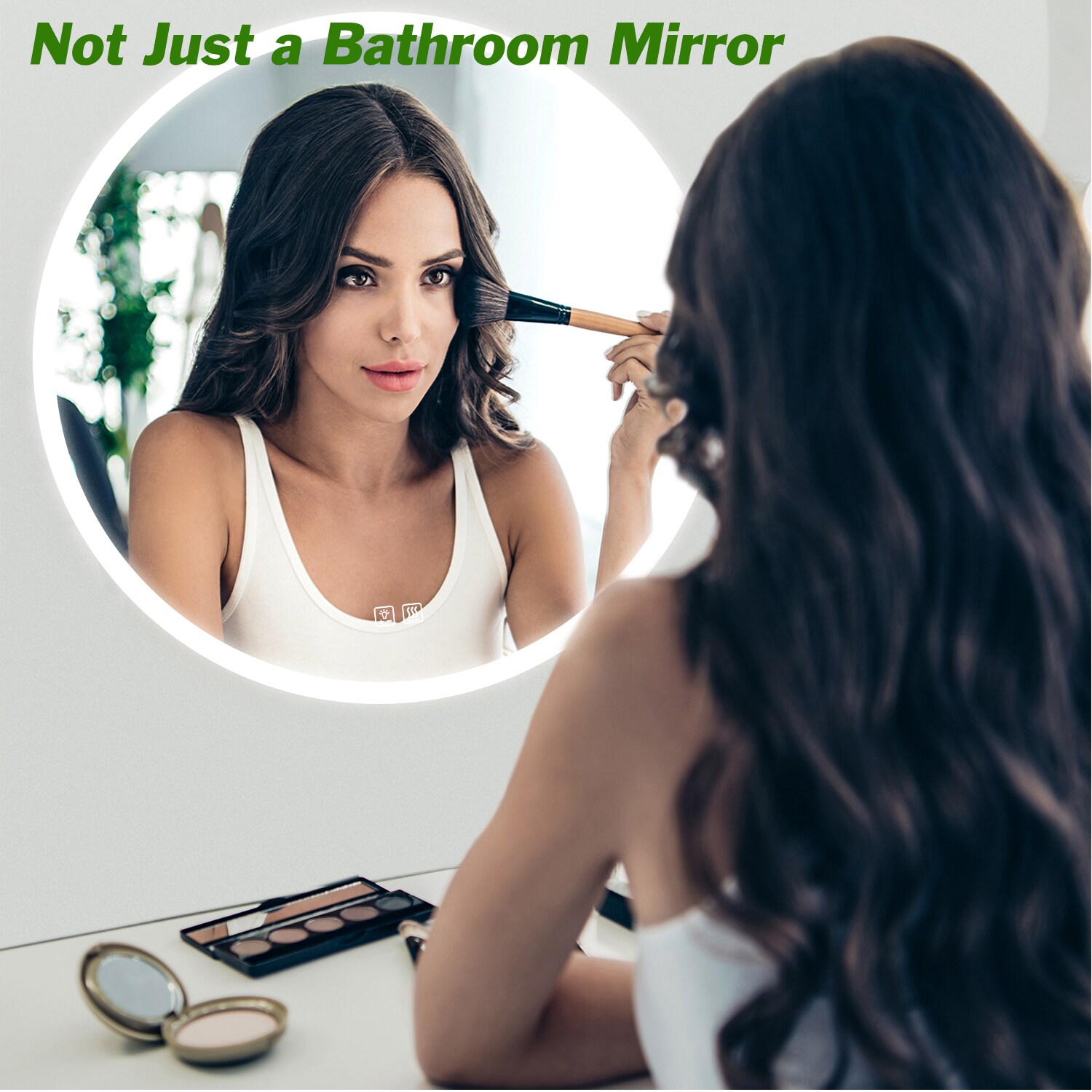 HomLux MA04R36TD-OL Framed-Bath-Mirrors - View #8