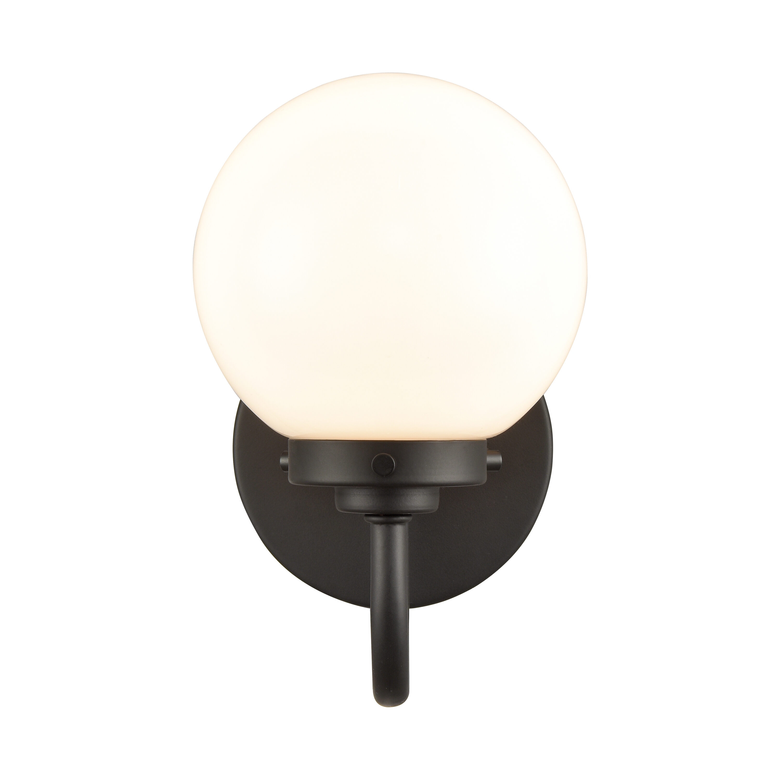 Westmore by ELK Lighting LW-221105020 Fontana 5.5-in W 1 -Light Matte Black Wall Sconce