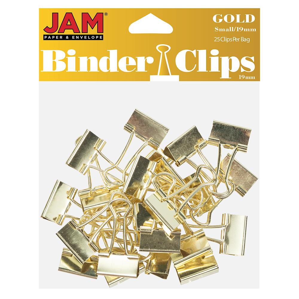 JAM PAPER Standard Size Colorful Staples - Golden Yellow - 5000/box