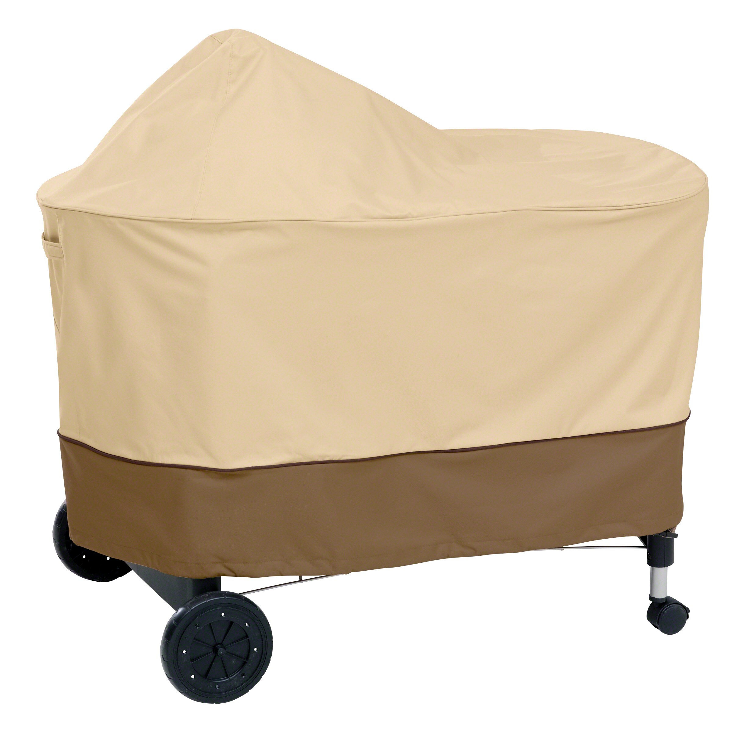 Classic Accessories 55-411-011501-00 Veranda 38.5-Inches W x 25-Inches H Pebble/Earth/Bark Gas grill Cover
